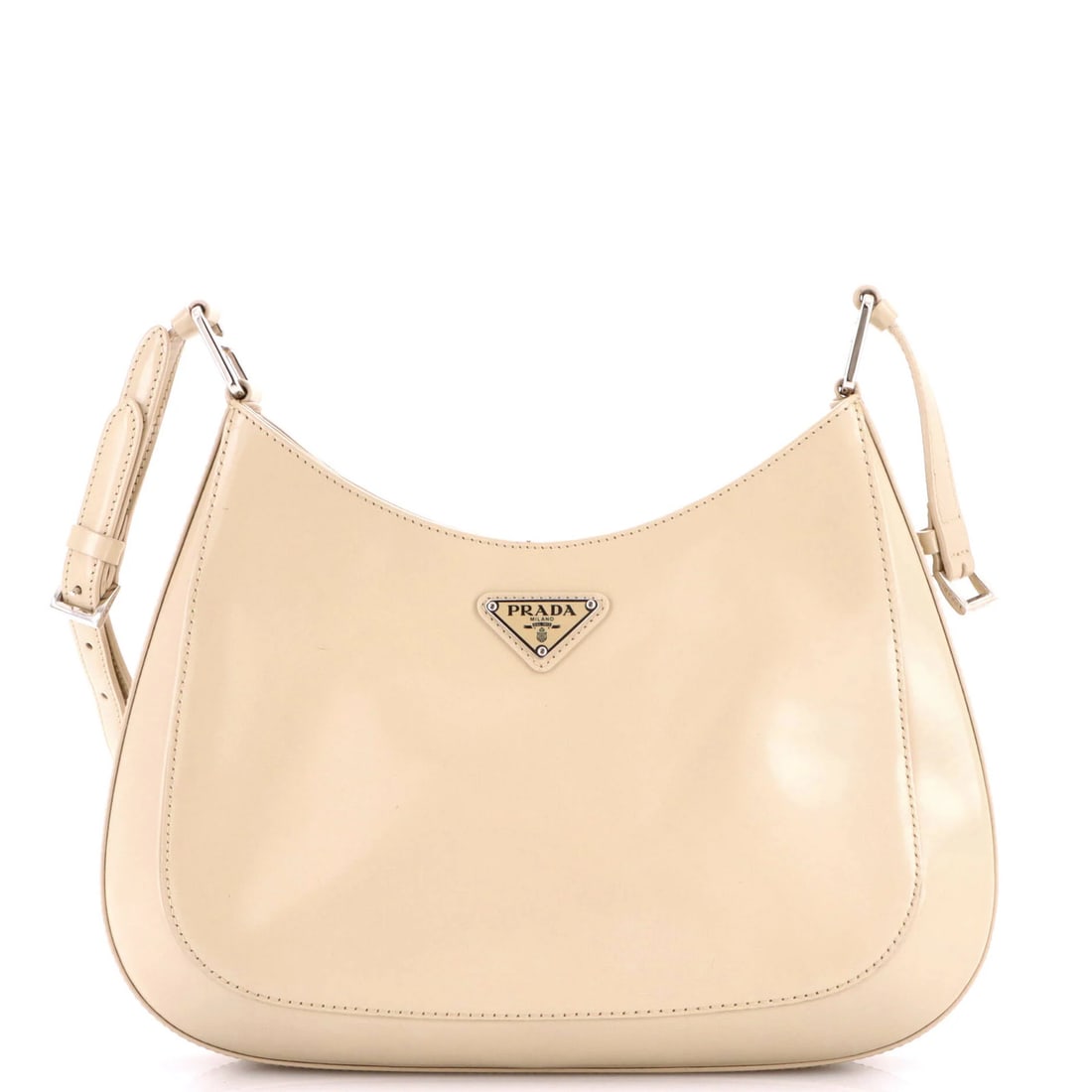 Large Spazzolato Leather Cleo Shoulder Bag Prada (1 of 7)