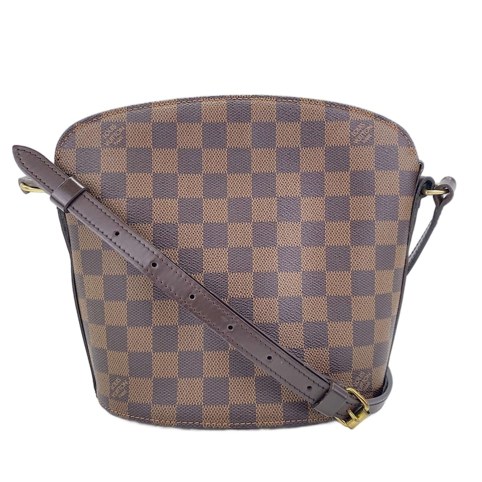Shoulder bag from Louis Vuitton: Shoulder bag from Louis Vuitton Brown Louis Vuitton shoulder bag with dimensions 22cm x 24cm x 10cm. This stylish bag features classic design and timeless elegance, making it a versatile accessory