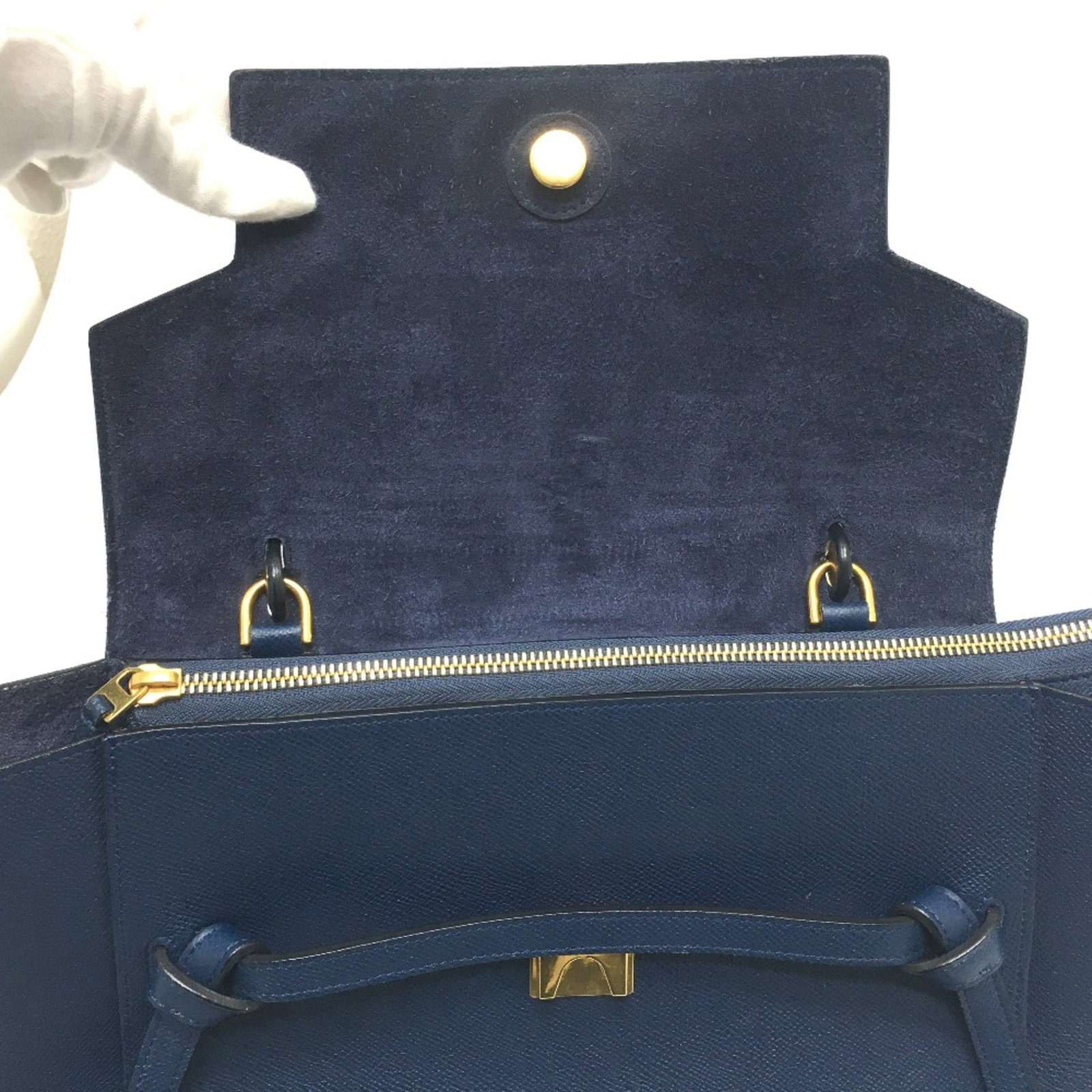 Handbag Celine Leather - 9