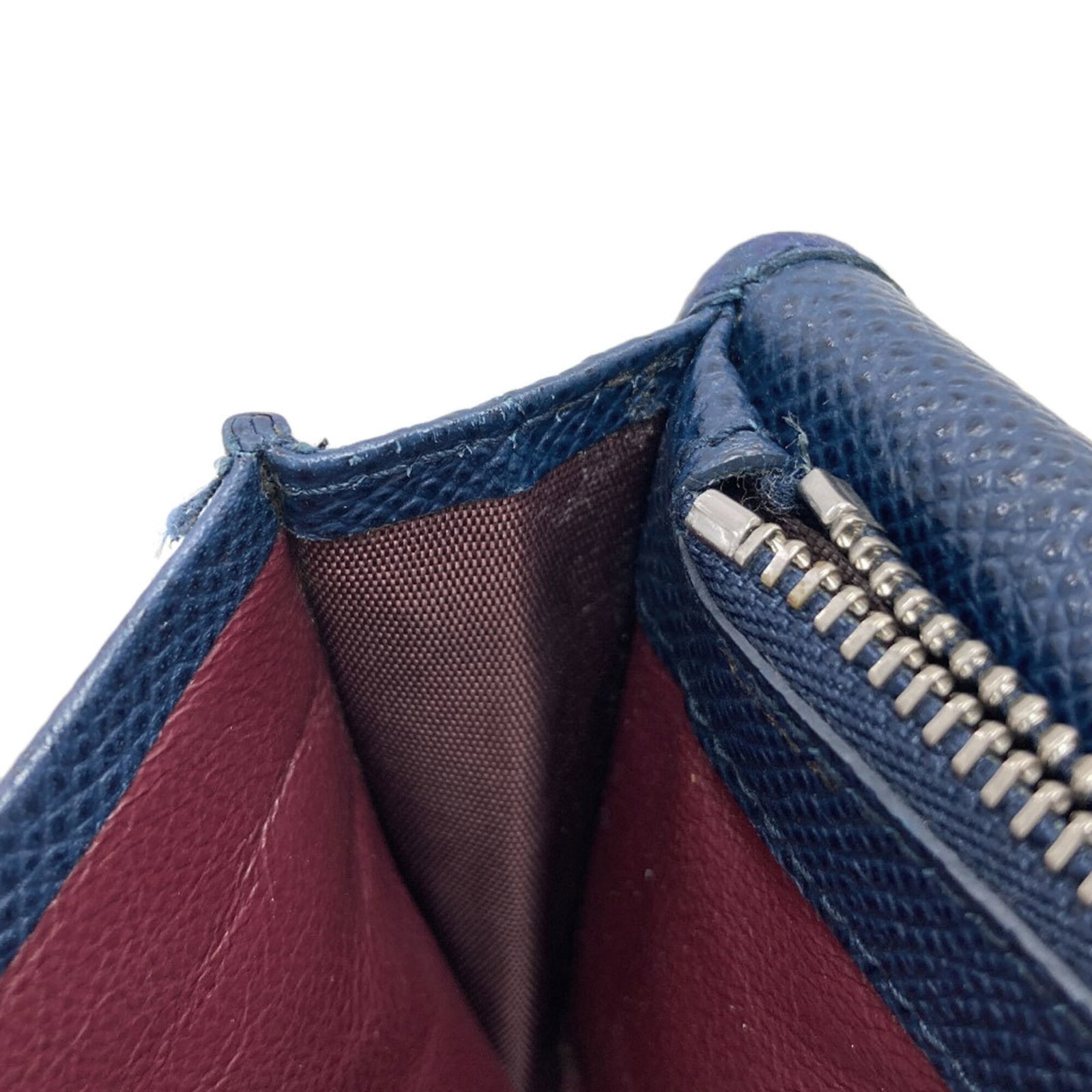Long Bi fold Wallet Leather - 14
