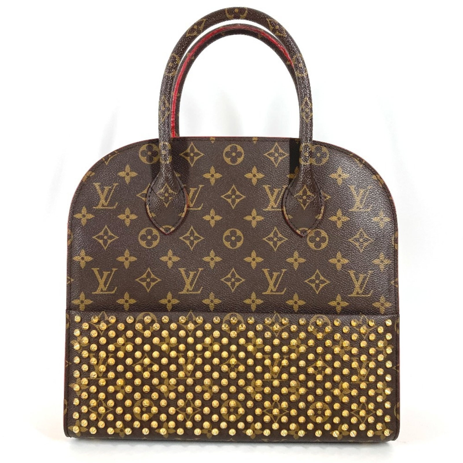 Canvas Leather Tote Handbag Monogram Vuitton Louis (1 of 18)
