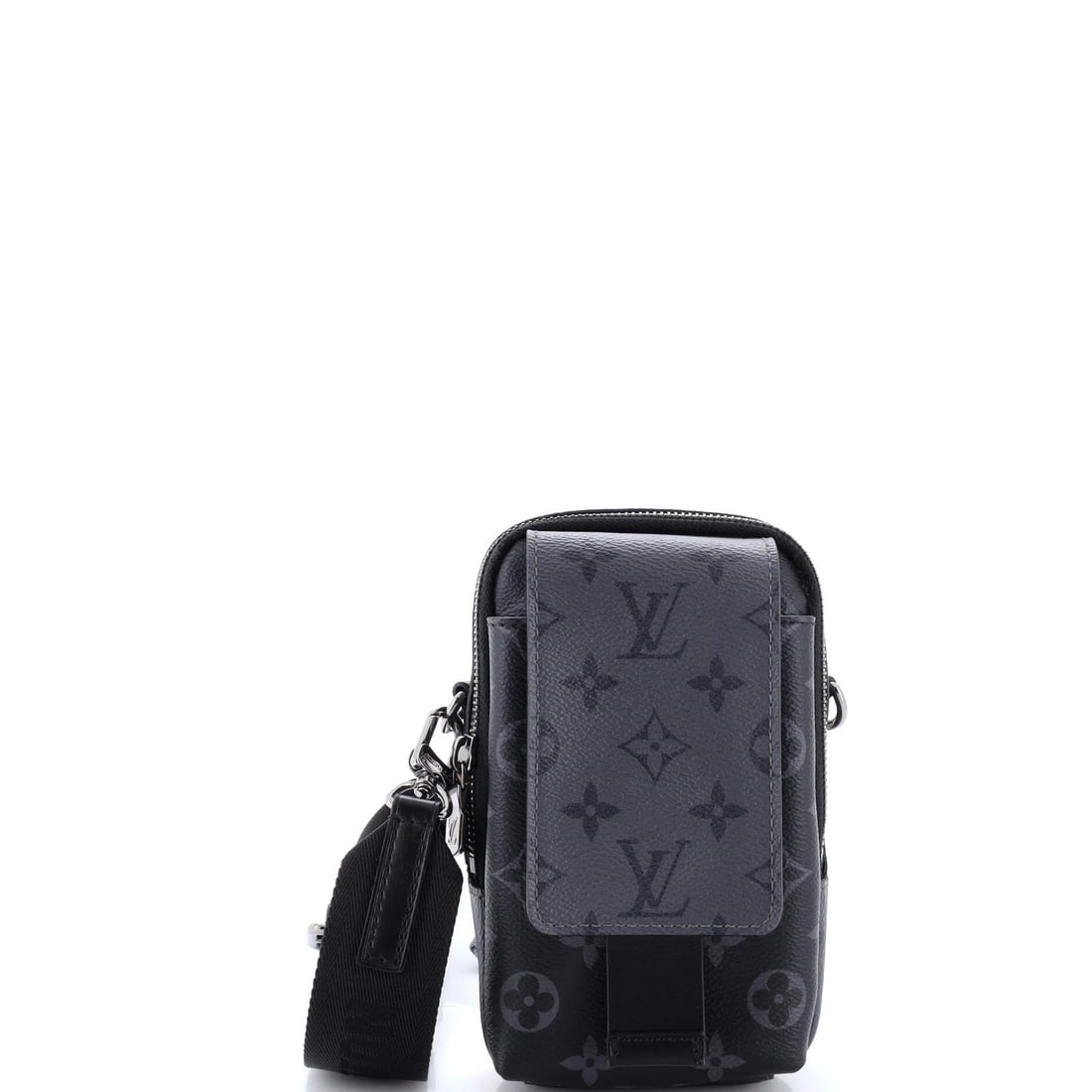 Louis Vuitton Double Phone Pouch NM Reverse Monogram Eclipse Canvas (1 of 6)