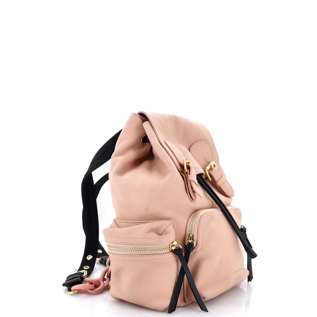 Medium leather rucksack backpack - 2