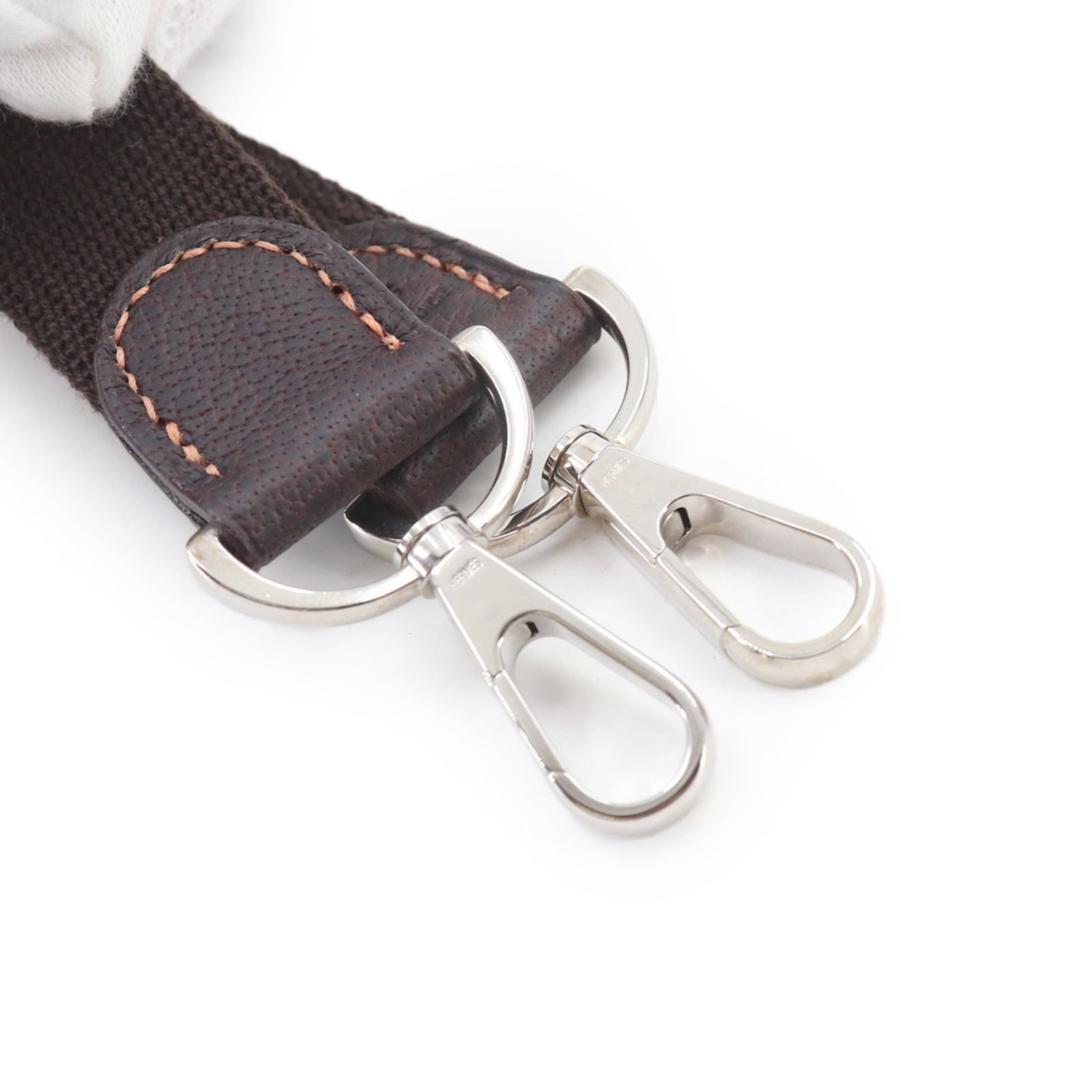 Hermes Leather Strap Canvas - 4