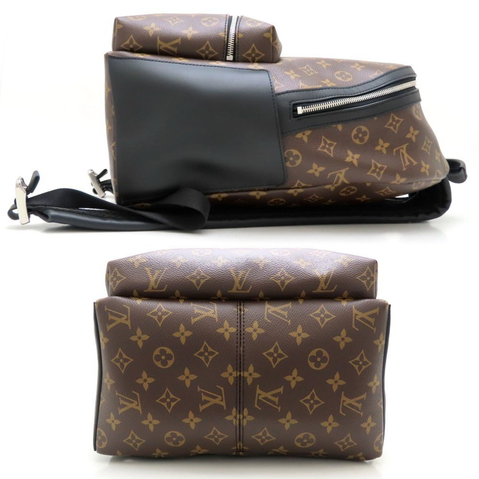 Canvas Leather Louis Vuitton Backpack - 2