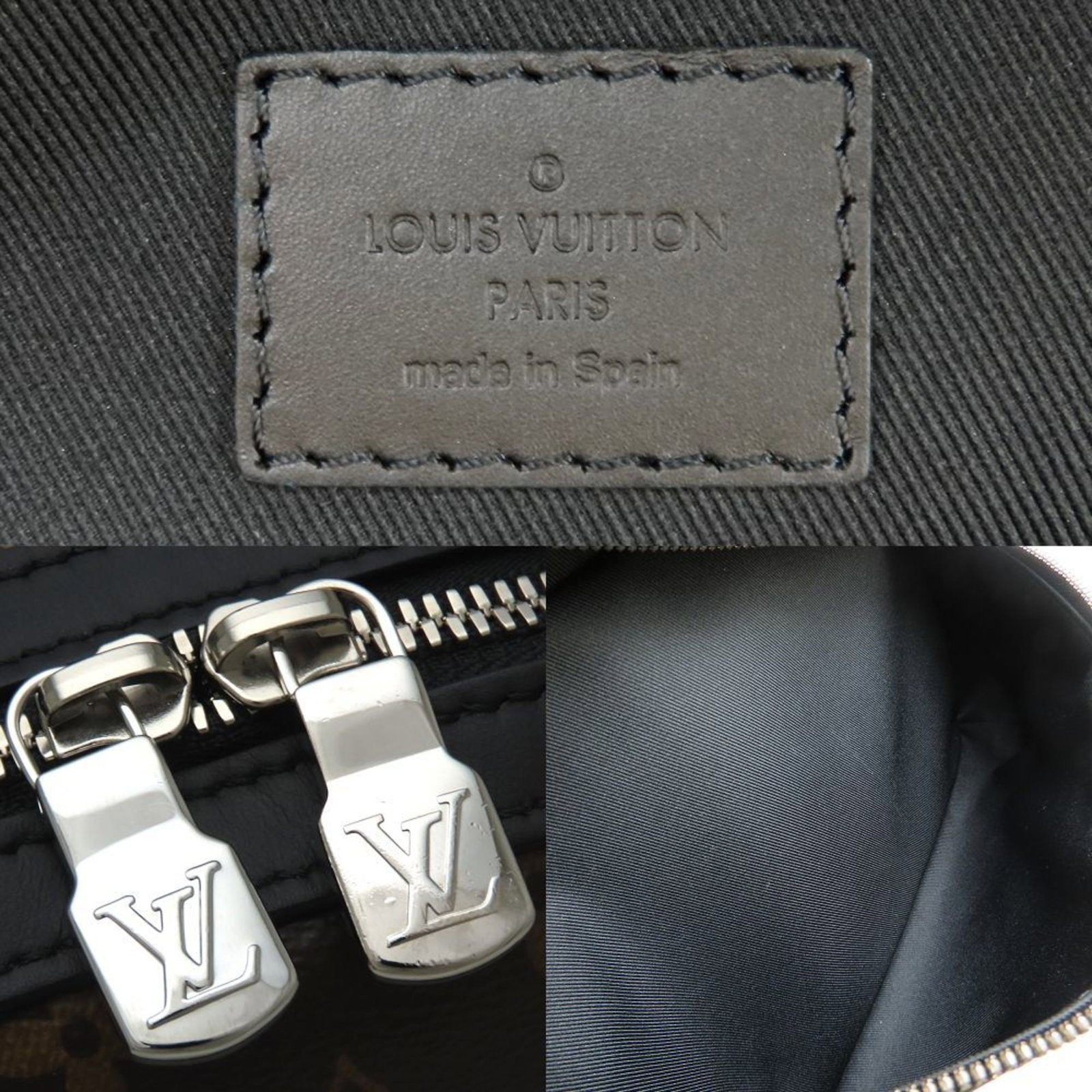 Canvas Leather Louis Vuitton Backpack - 8