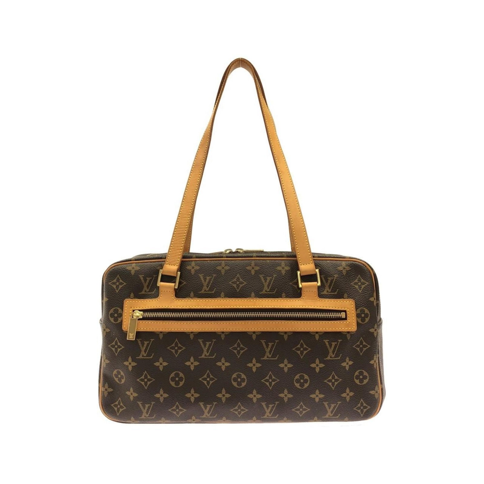 Shoulder bag coated canvas by Louis Vuitton: Shoulder bag coated canvas by Louis Vuitton Coated canvas by Louis Vuitton, featuring the iconic Monogram pattern in Marron, adds a touch of timeless elegance to any outfit. This shoulder bag boasts