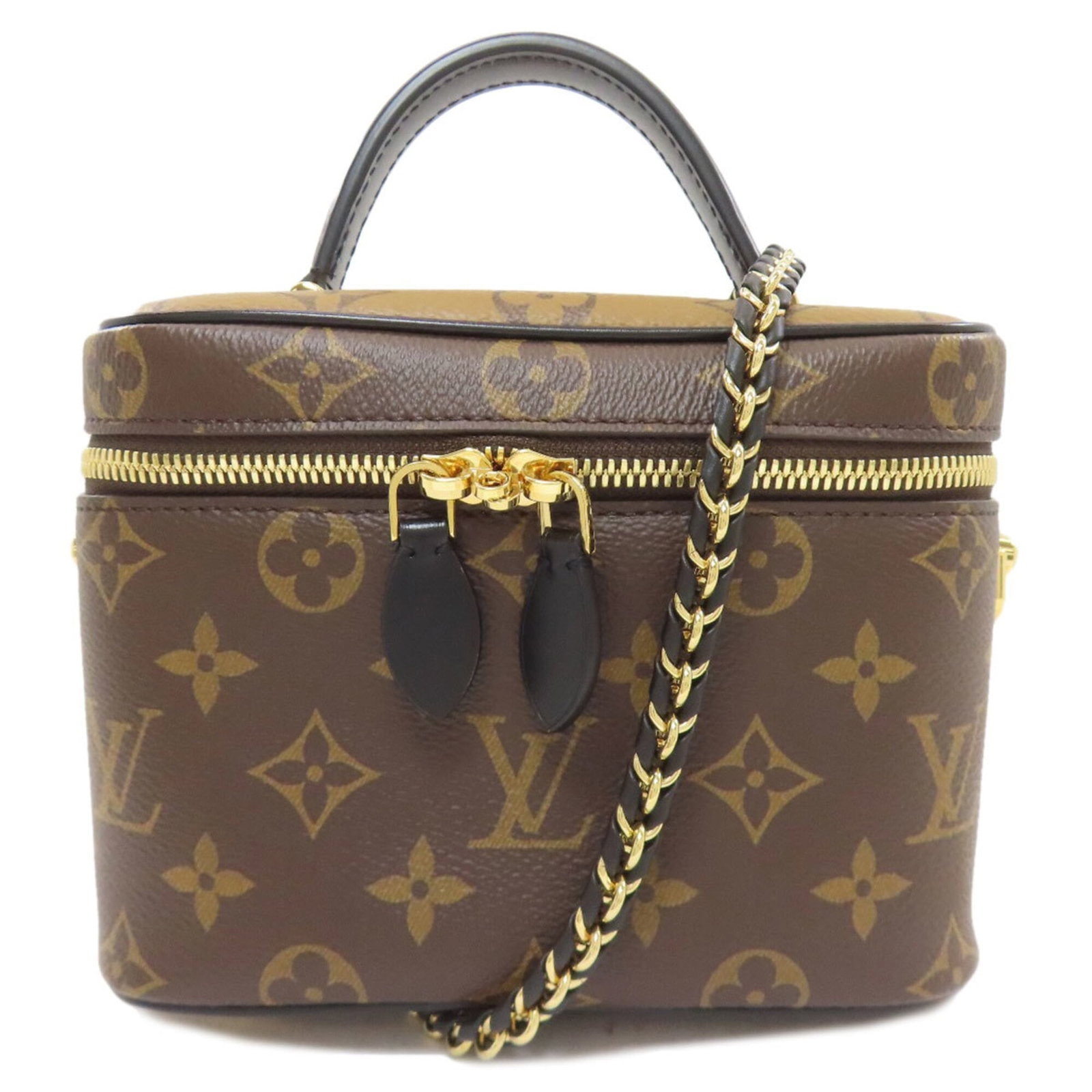 Louis Vuitton reverse handbag monogram: Louis Vuitton reverse handbag monogram Monogram Reverse Louis Vuitton handbag features the iconic monogram pattern in reverse, adding a touch of elegance and sophistication to any outfit. Measuring 12