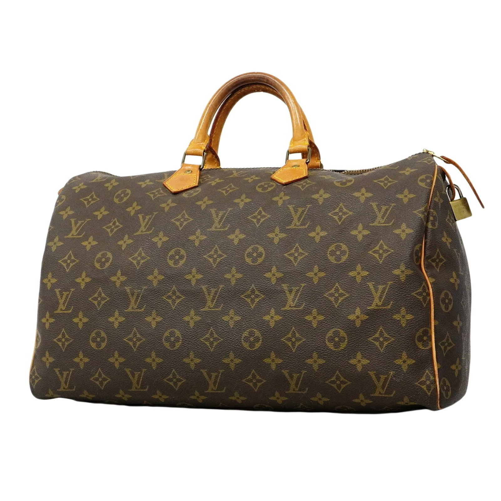 Louis Vuitton Handbag: Louis Vuitton Handbag Brown Louis Vuitton handbag with dimensions 25cm x 40cm x 19cm, designed for women. This classic style features a timeless design and signature monogram pattern, making it a