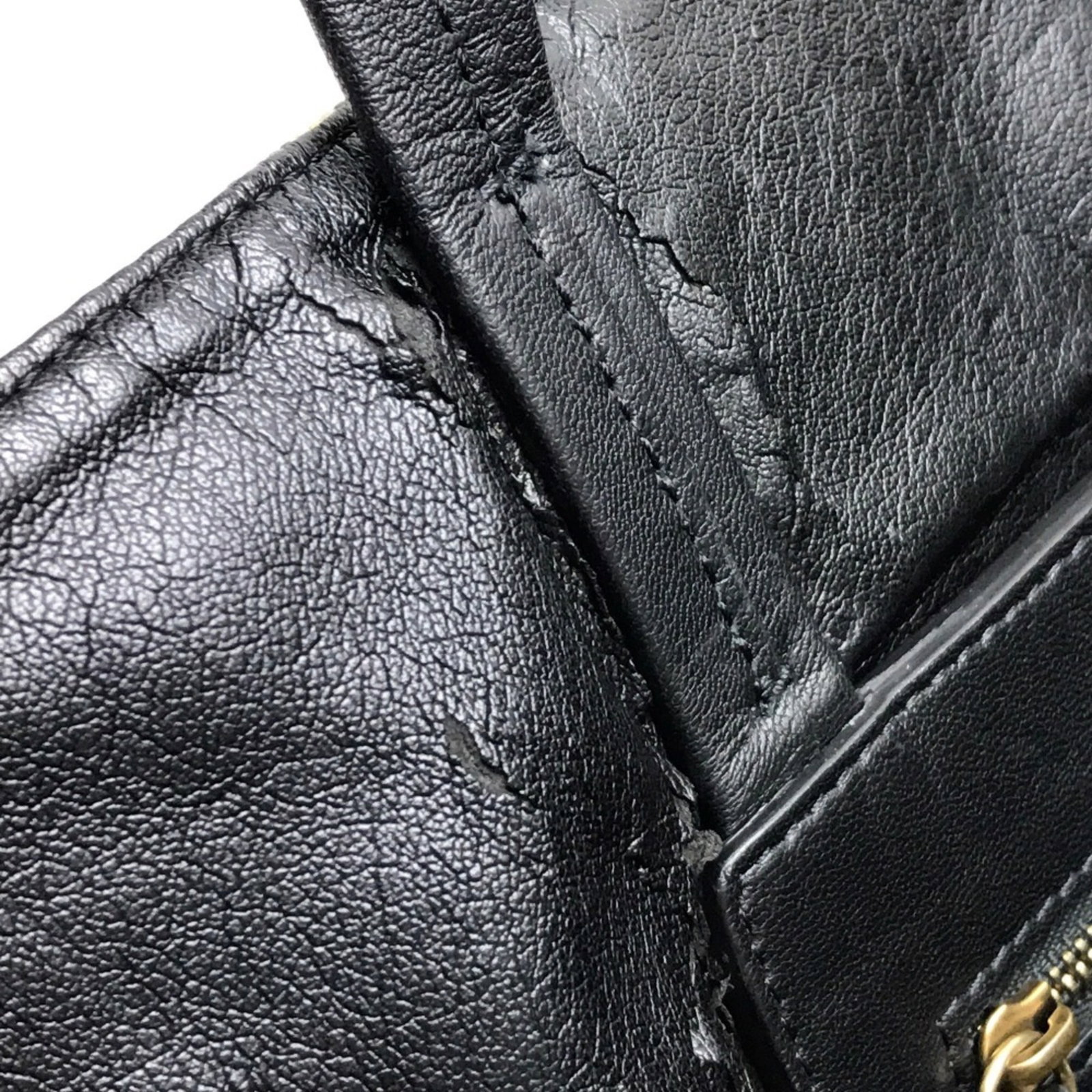 Canvas leather tote bag Celine - 11
