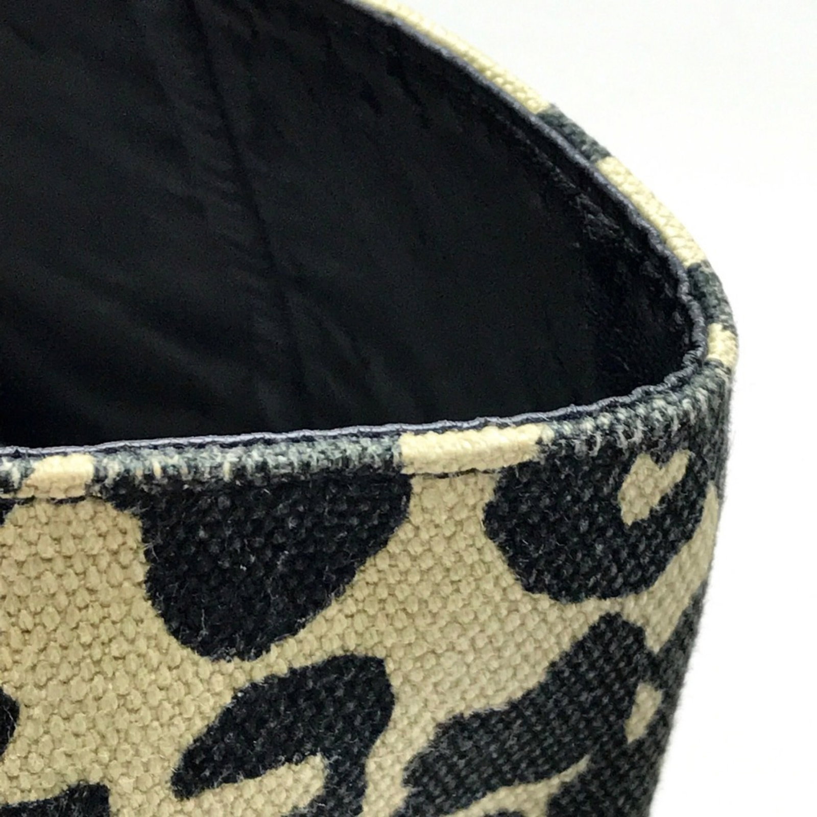 Canvas leather tote bag Celine - 6
