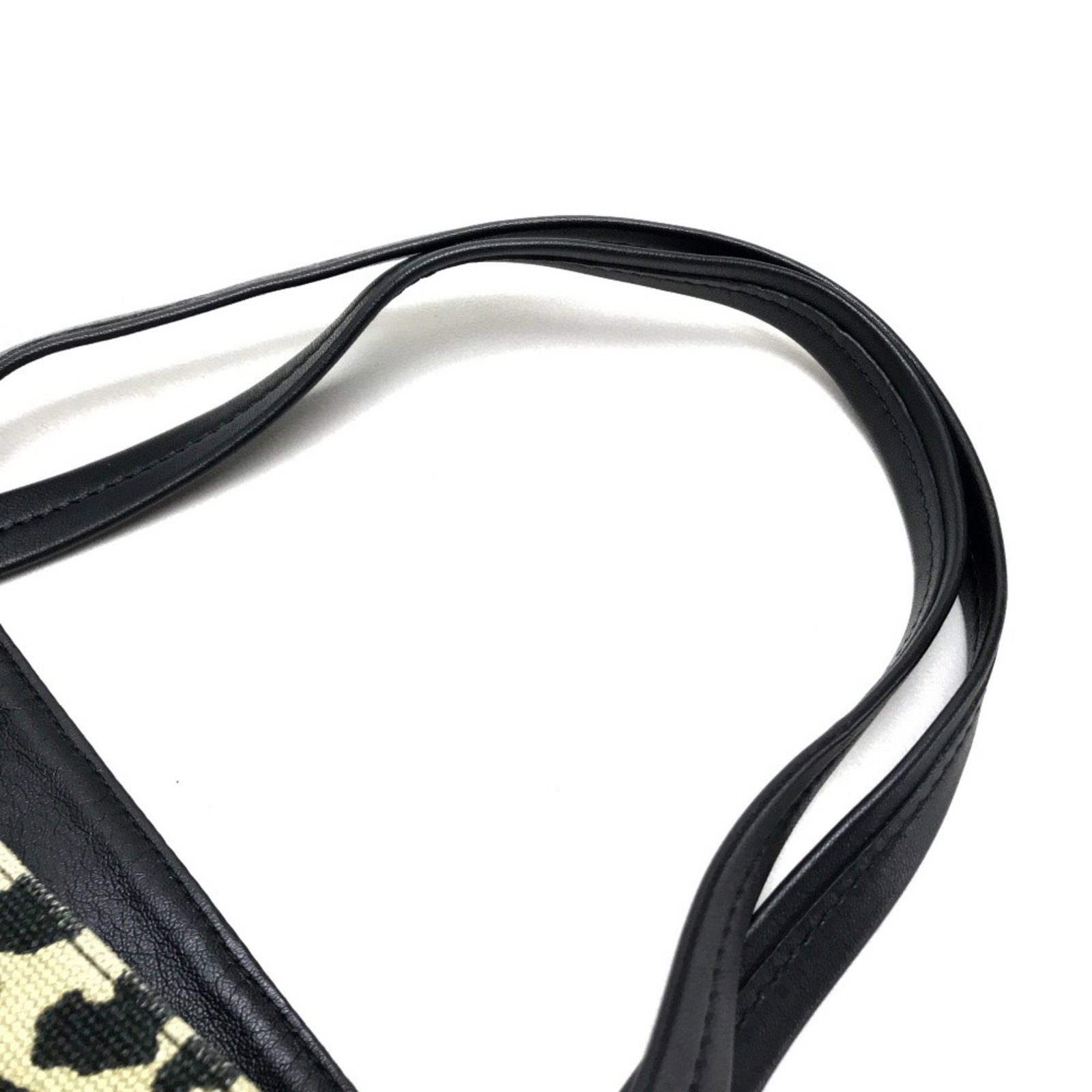 Canvas leather tote bag Celine - 7