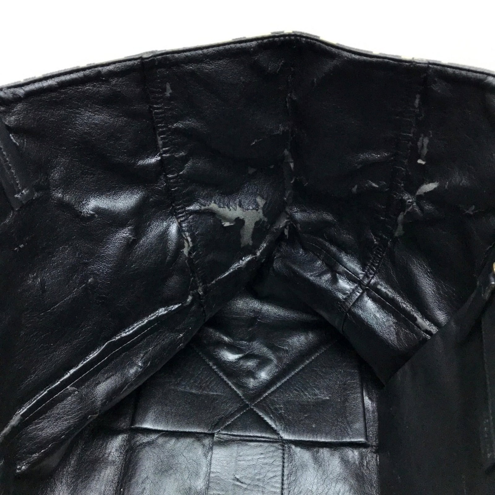 Canvas leather tote bag Celine - 8