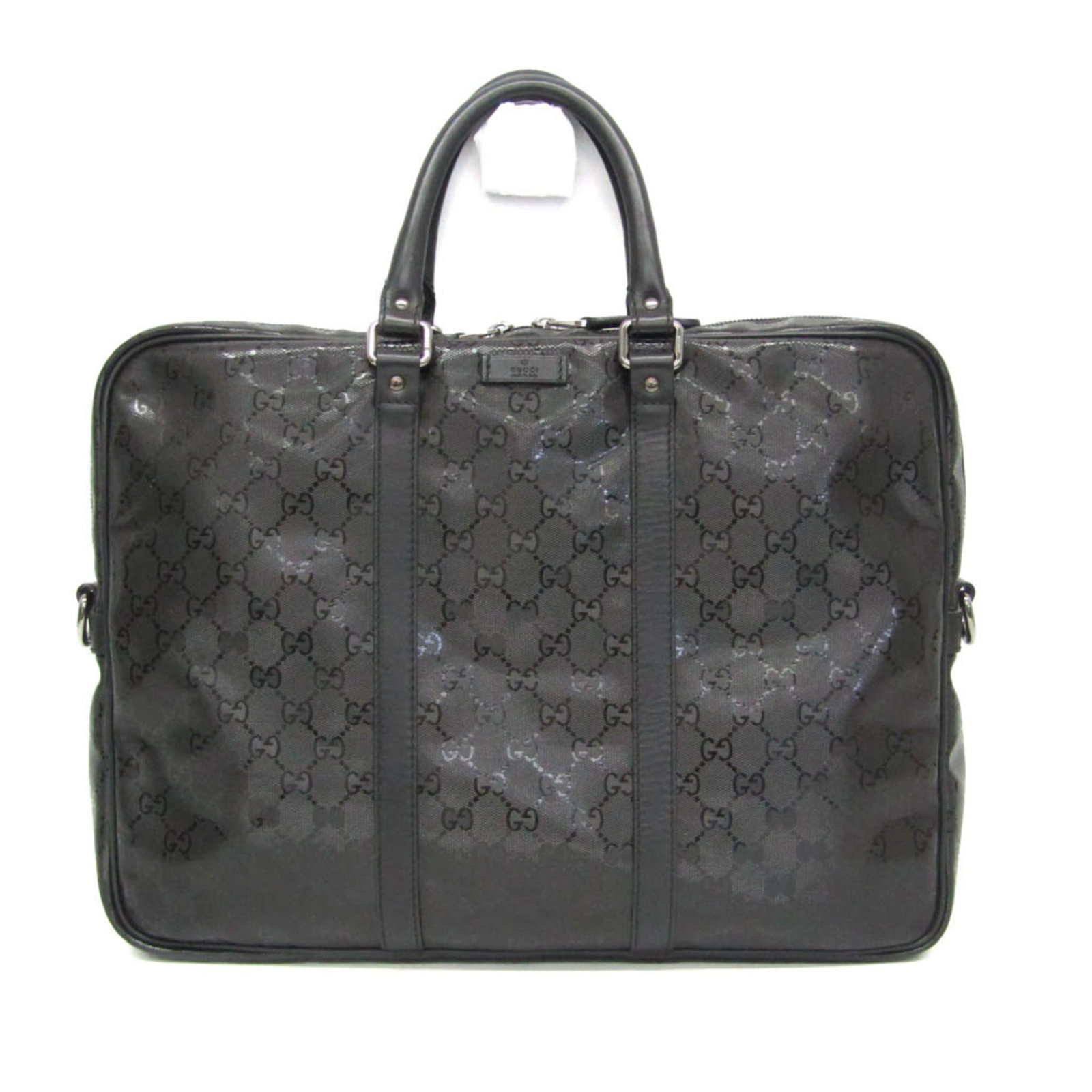 PVC leather handbag briefcase by Gucci (1 of 12)