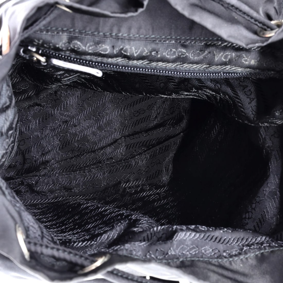 Tessuto Small Double Front Pocket Prada Backpack - 5