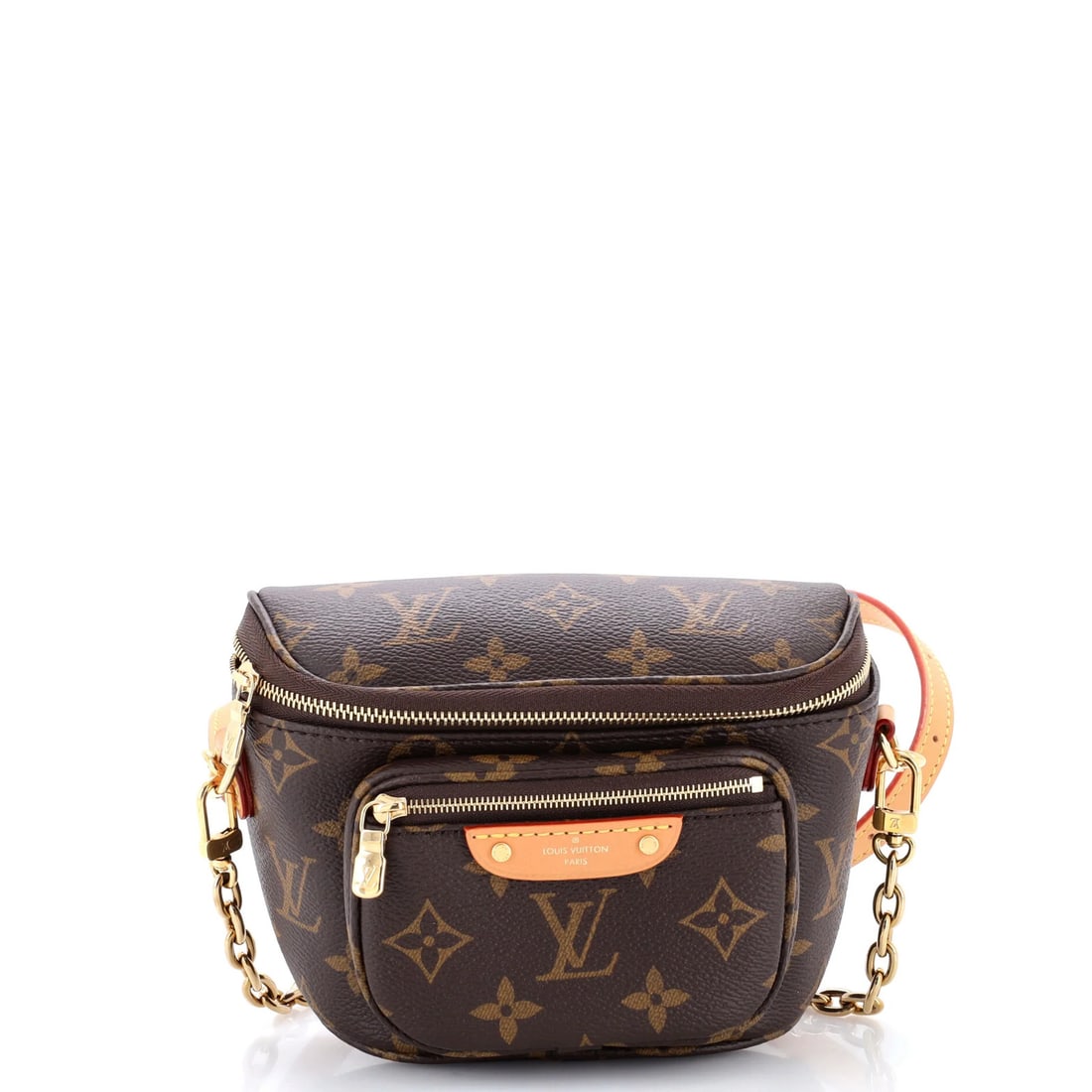 Mini canvas bag monogram Louis Vuitton: Mini canvas bag monogram Louis Vuitton Brown Mini Louis Vuitton Monogram Canvas Belt Bag with Gold Hardware. This mini canvas bag features the iconic monogram pattern and gold hardware, showcasing a