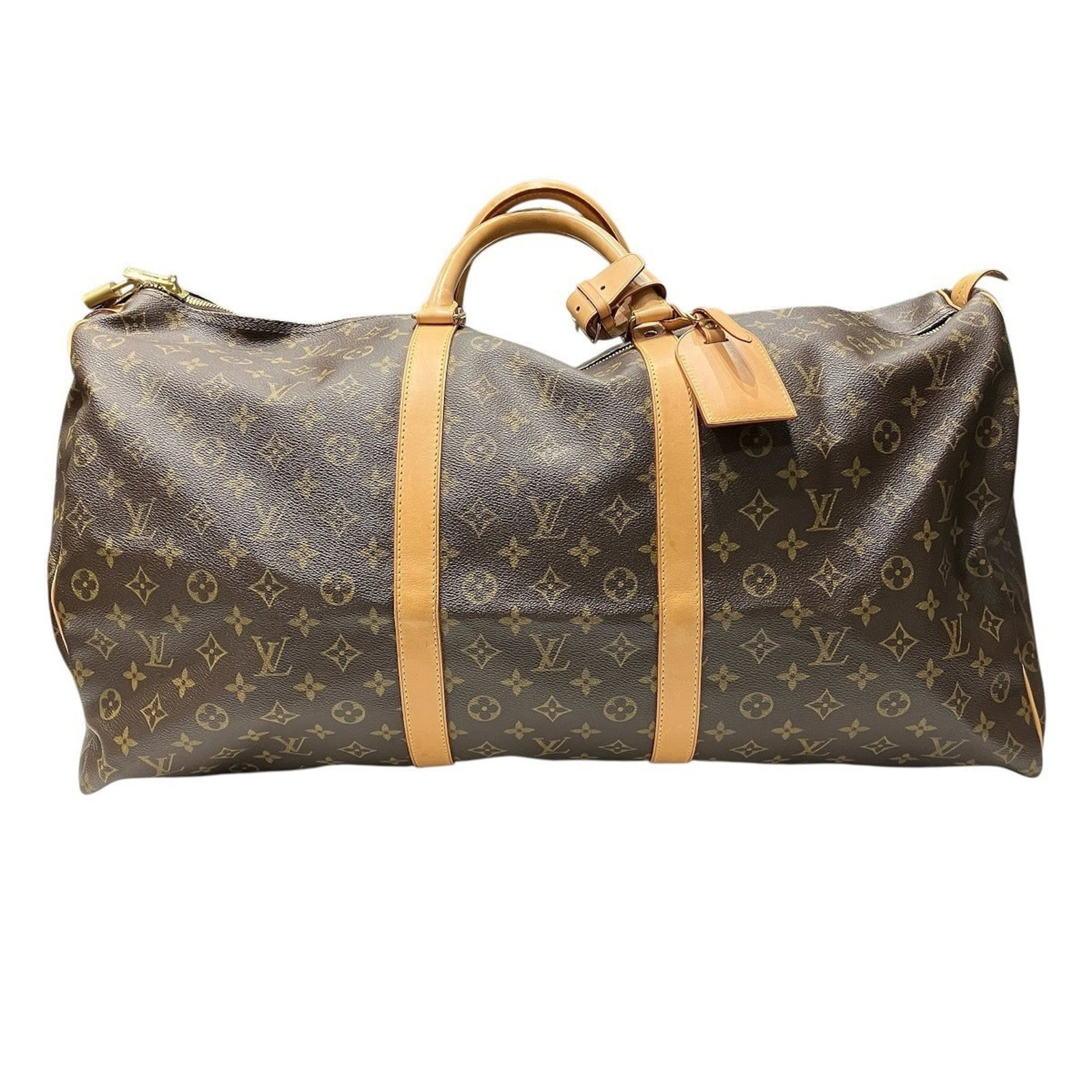 Boston Louis Vuitton Monogram Bag: Boston Louis Vuitton Monogram Bag Boston Louis Vuitton Monogram Bag, featuring the iconic monogram pattern in rich brown tones. Measuring 38cm x 60cm x 25cm, this stylish bag combines classic design w