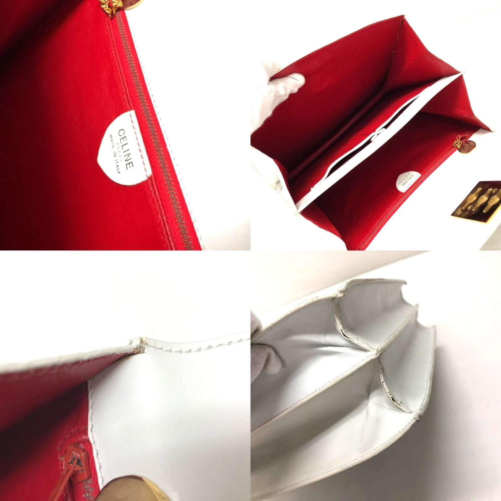 Handbag Celine Leather - 13