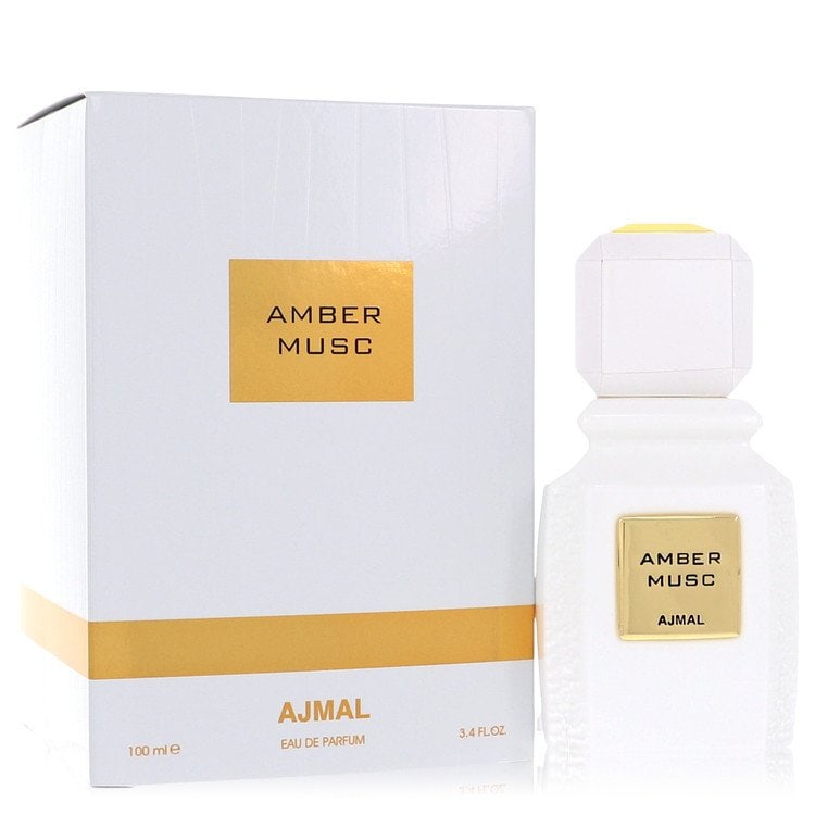 Ajmal Amber Musc by Ajmal Eau De Parfum Spray (Unisex) 3.4 oz: Ajmal Amber Musc by Ajmal Eau De Parfum Spray (Unisex) 3.4 oz Ajmal Amber Musc by Ajmal Eau De Parfum Spray (Unisex) 3.4 oz - A unique blend of musky and woody notes, featuring strong rose undertones