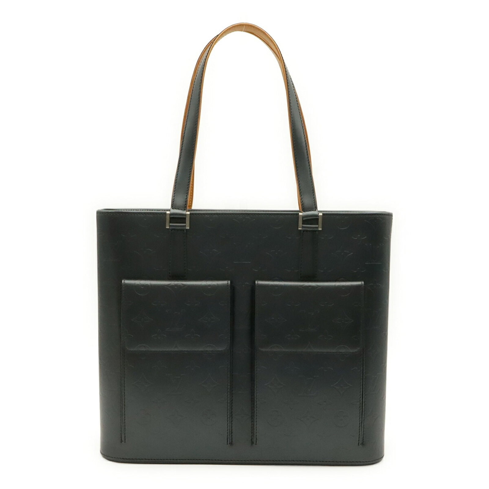 Mat Monogram Tote Bag Shoulder Bag Louis Vuitton: Mat Monogram Tote Bag Shoulder Bag Louis Vuitton The Louis Vuitton Monogram Mat Tote Bag is a stylish shoulder bag with a unique blue monogram pattern, featuring the iconic LV design. Measuring 31cm