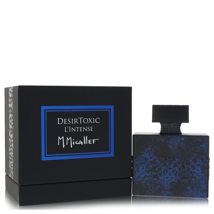 DesirToxic L'intense by M. Micallef Eau De Parfum Spray (Unisex) 3.3 oz: DesirToxic L'intense by M. Micallef Eau De Parfum Spray (Unisex) 3.3 oz DesirToxic L'intense by M. Micallef Eau De Parfum Spray is a men's cologne available in a 3.3 oz size, offering a unique fragran