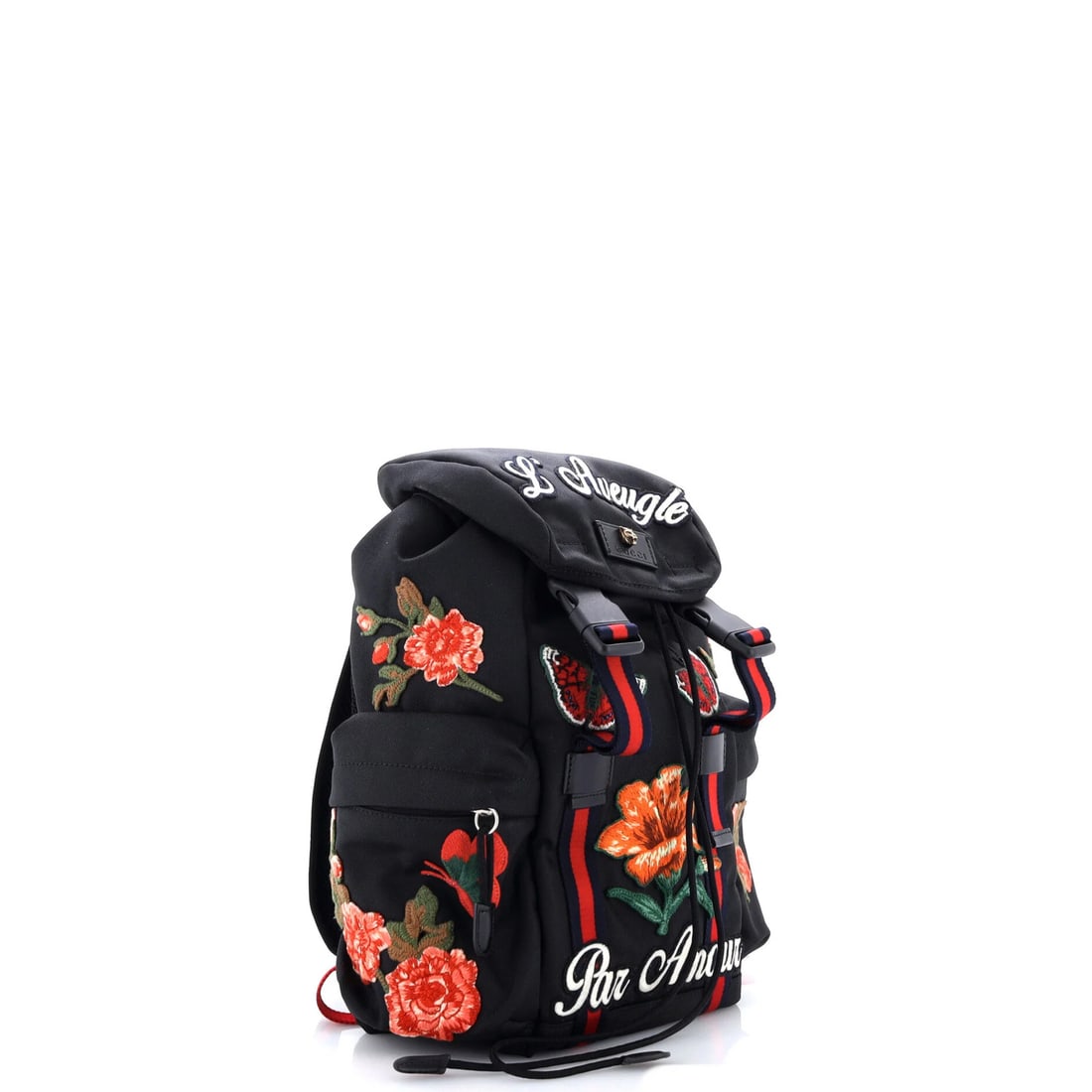 Gucci Techpack Backpack Embroidered Techno Canvas Small - 2