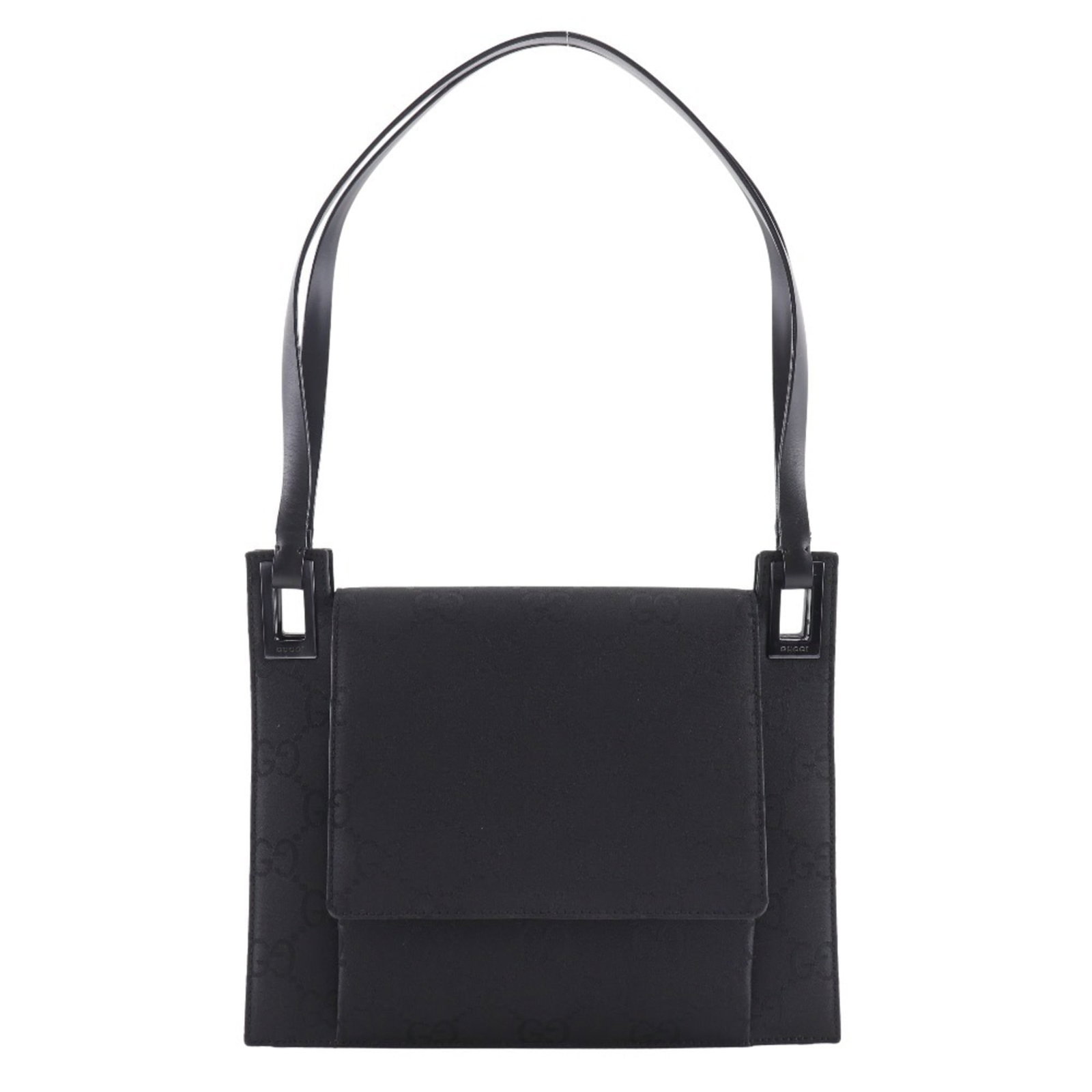 Satin tote bag Gucci: Satin tote bag Gucci Satin tote bag from Gucci, crafted with luxurious satin material in black. This sleek and sophisticated design features a magnet closure and measures 19cm x 24cm x 7cm. Weighing 4
