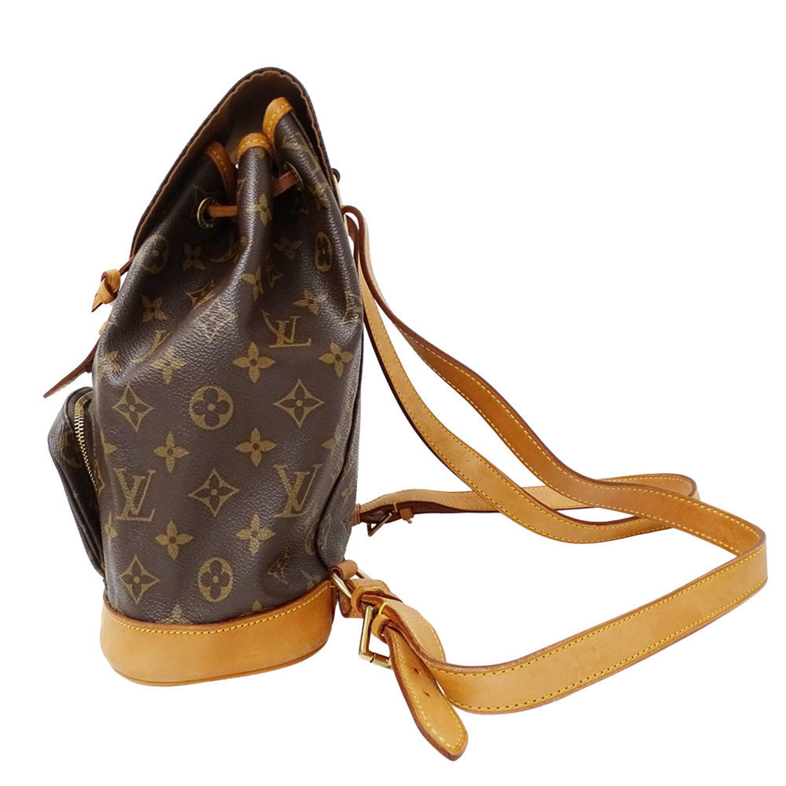 Canvas Monogram Backpack Vuitton Louis - 4