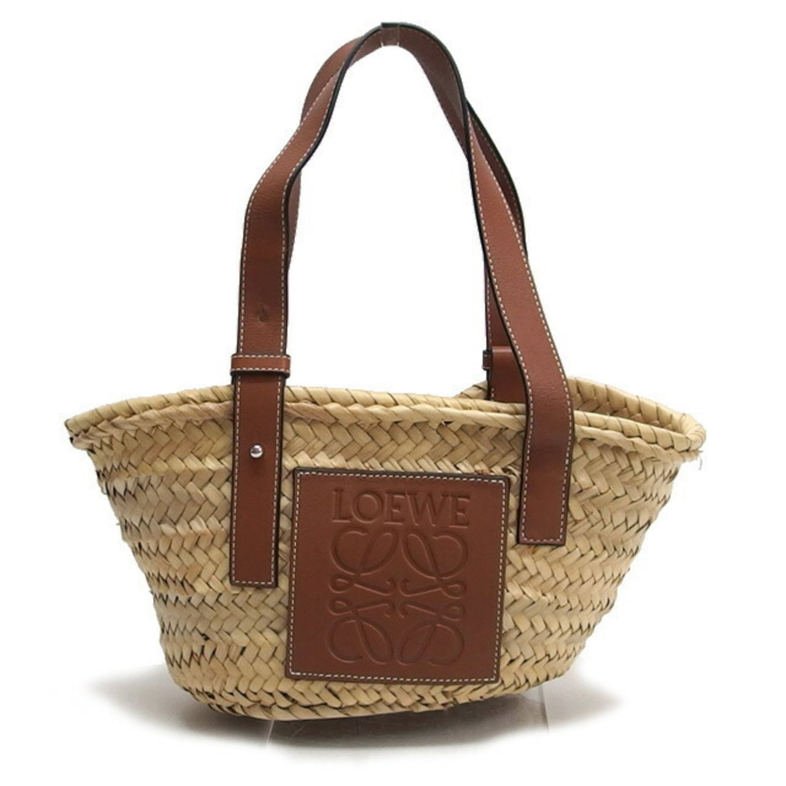 Loewe Raffia Leather Bag - 2