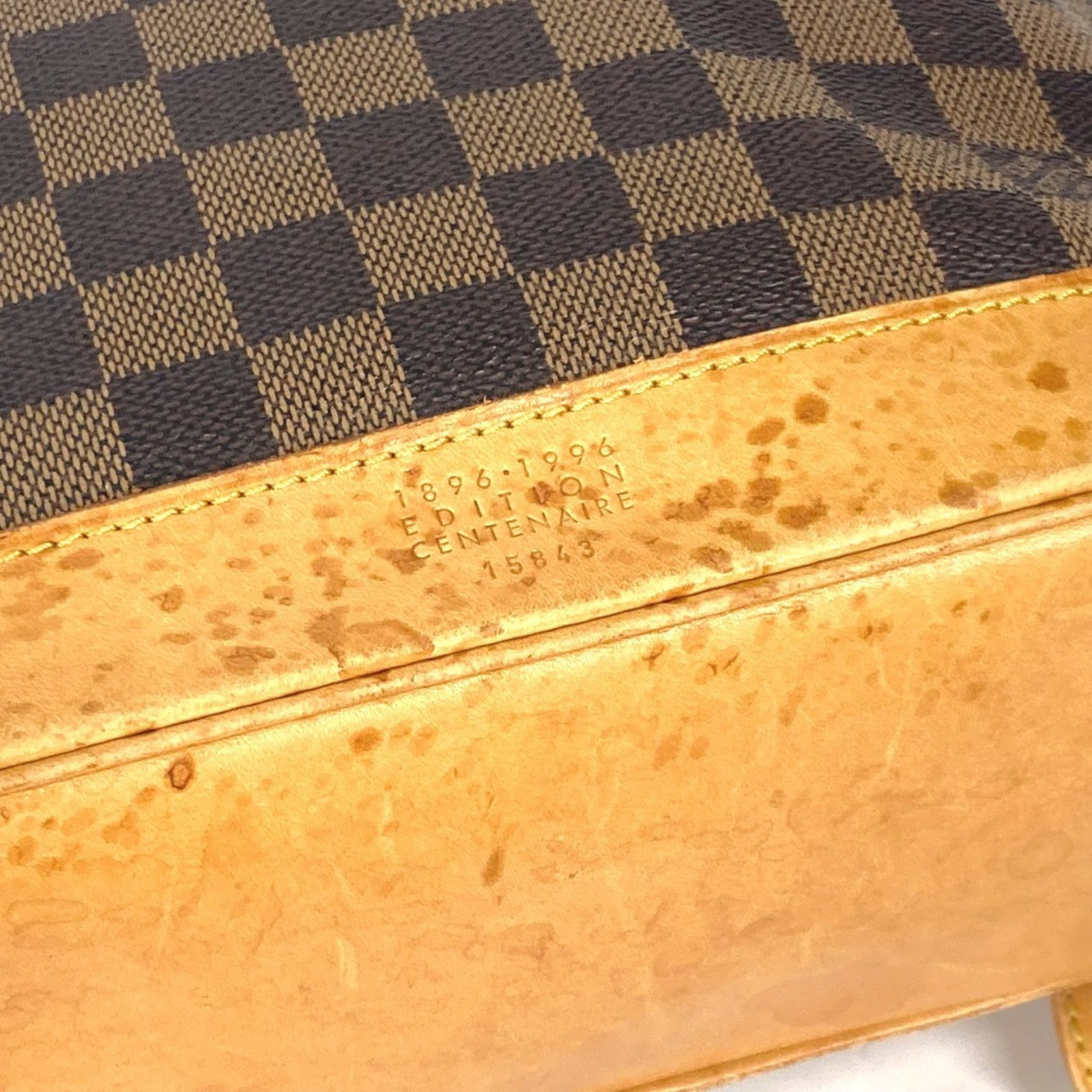 Vuitton Louis Damier Canvas Backpack - 12