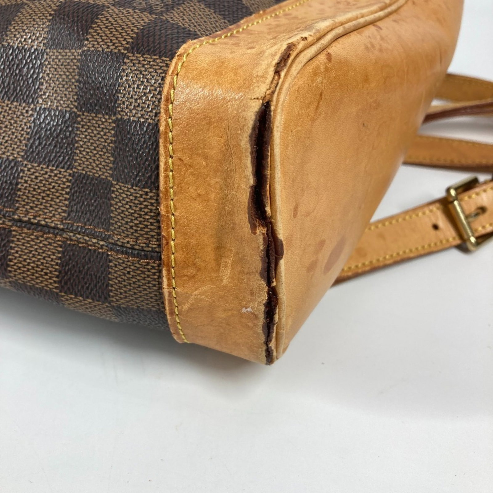 Vuitton Louis Damier Canvas Backpack - 18