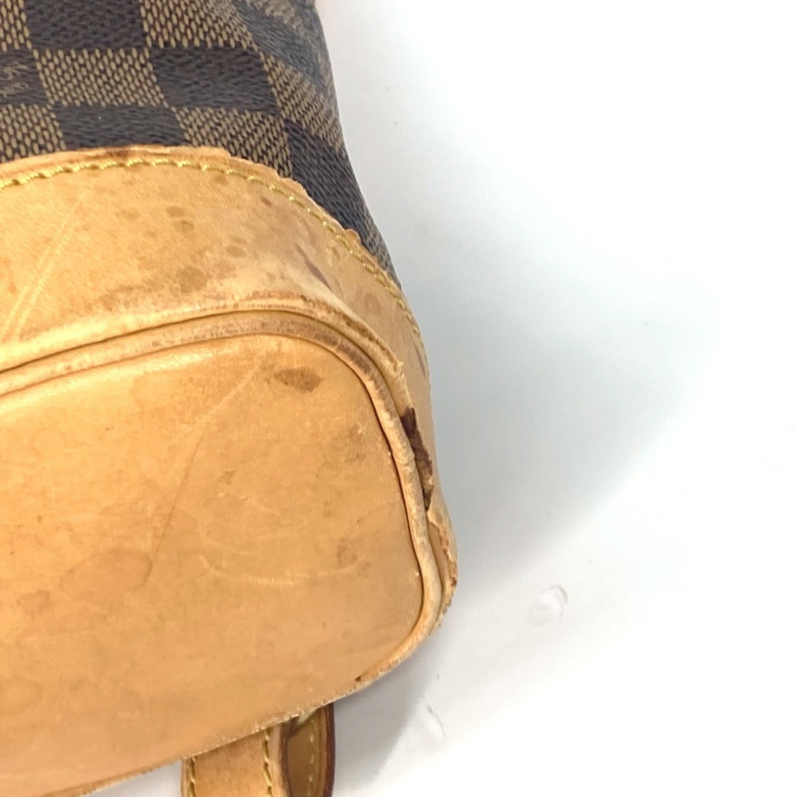 Vuitton Louis Damier Canvas Backpack - 3