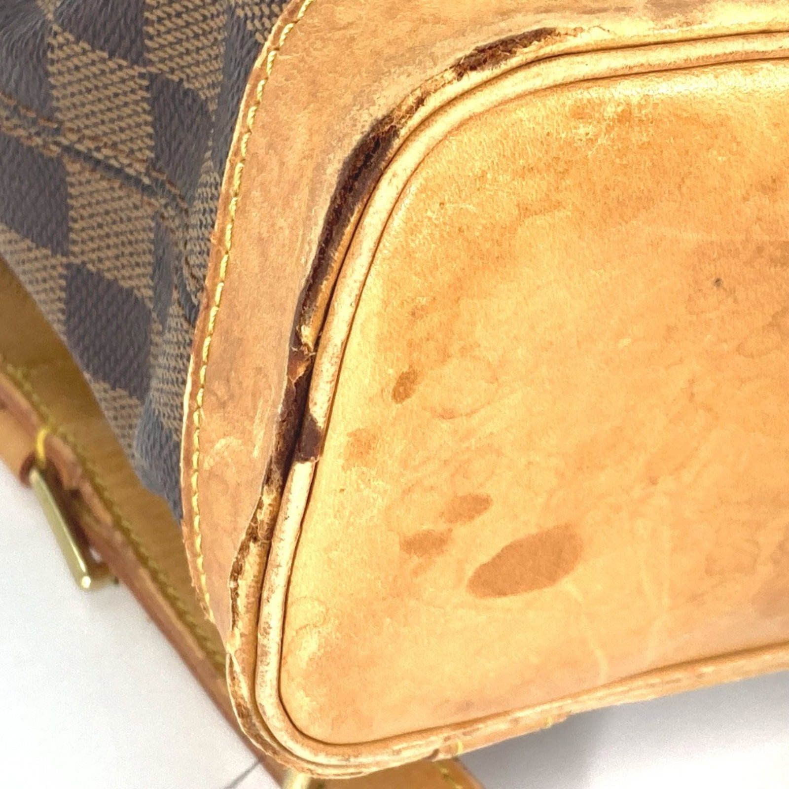 Vuitton Louis Damier Canvas Backpack - 4