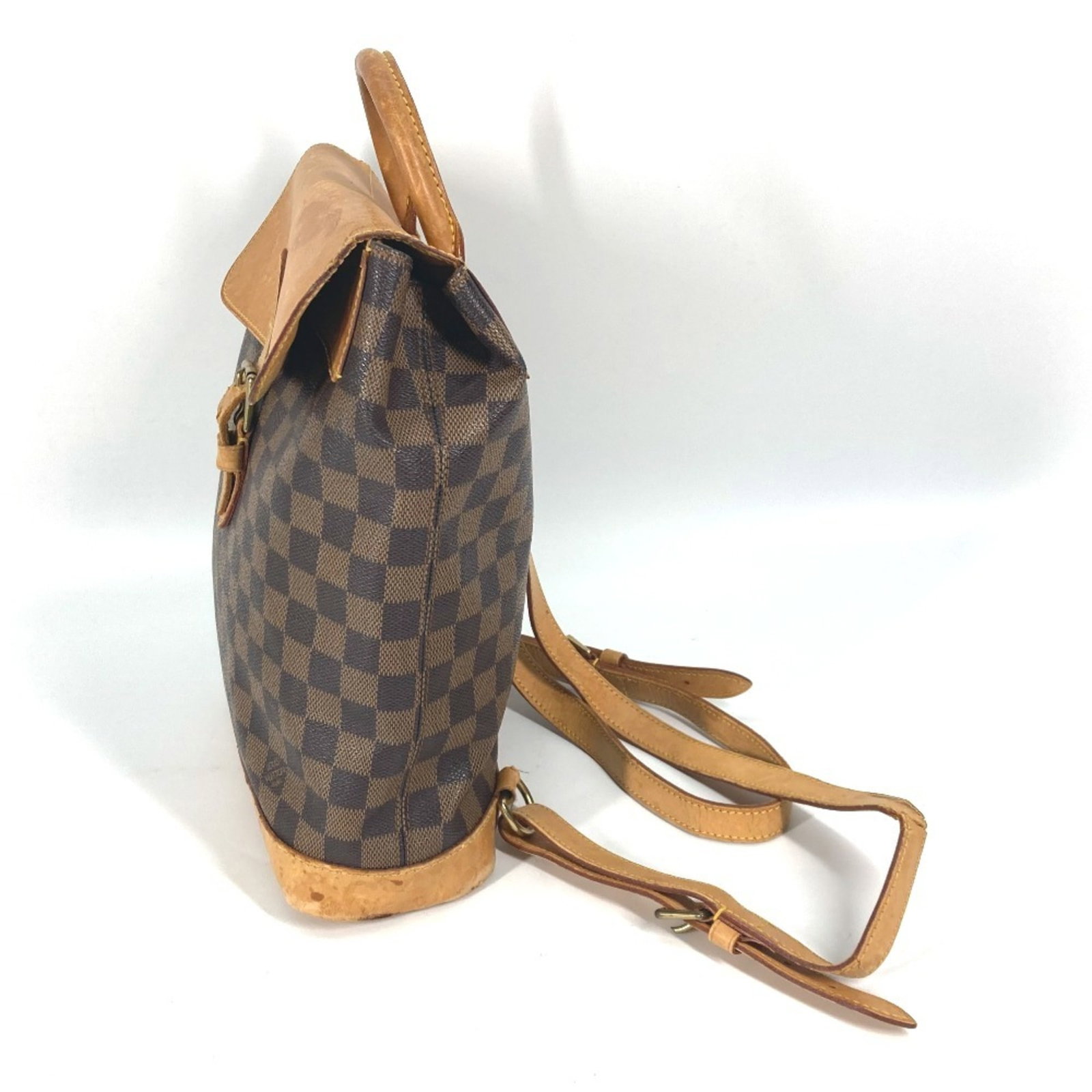 Vuitton Louis Damier Canvas Backpack - 7