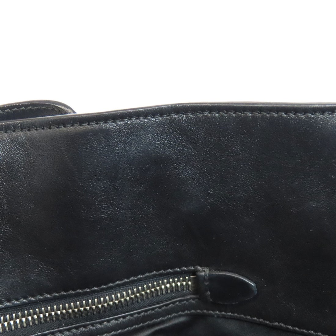 Miumiu Logo Studs Tote Bag Leather - 11