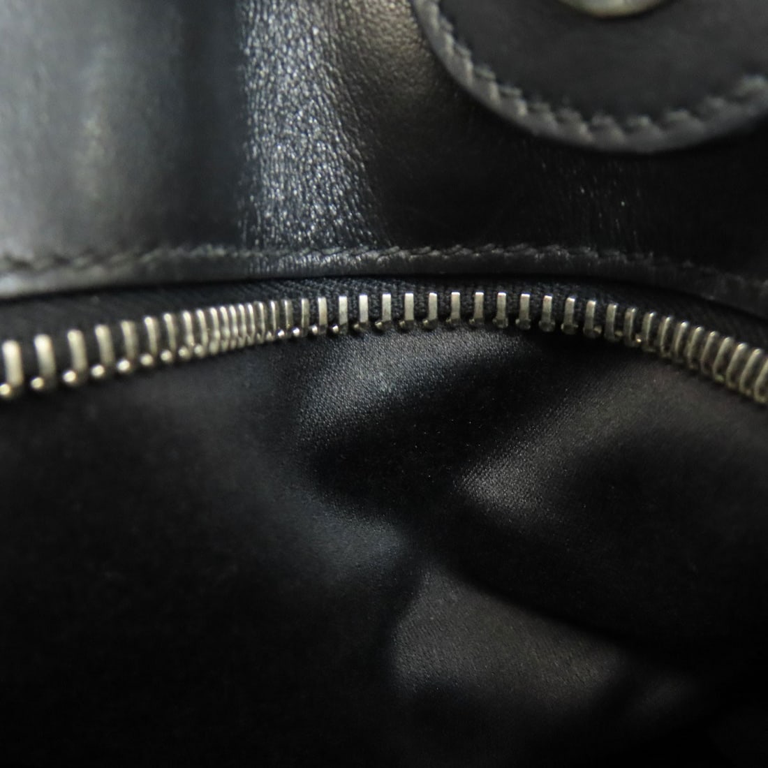 Miumiu Logo Studs Tote Bag Leather - 13