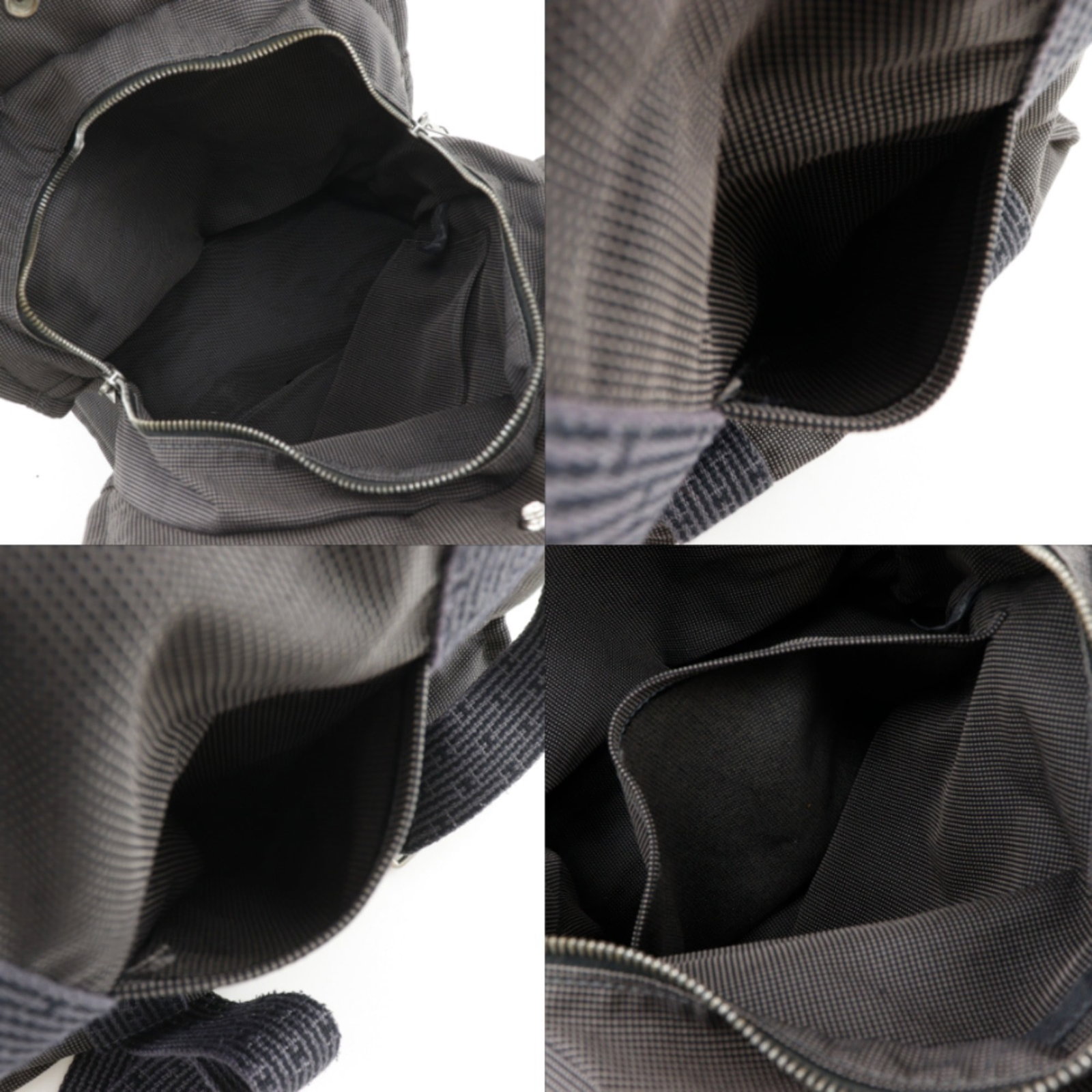 Hermes backpack nylon canvas - 6