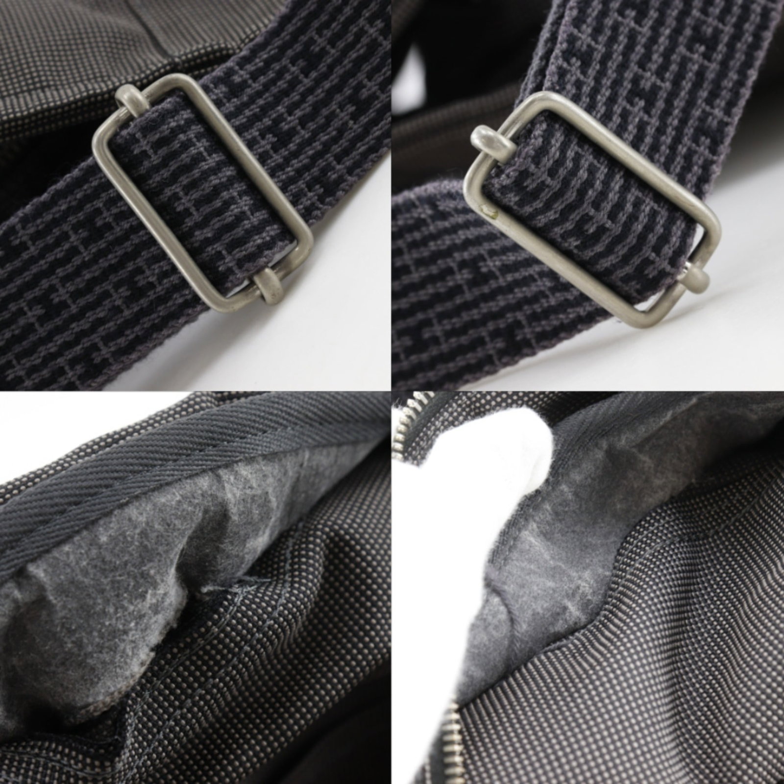 Hermes backpack nylon canvas - 8