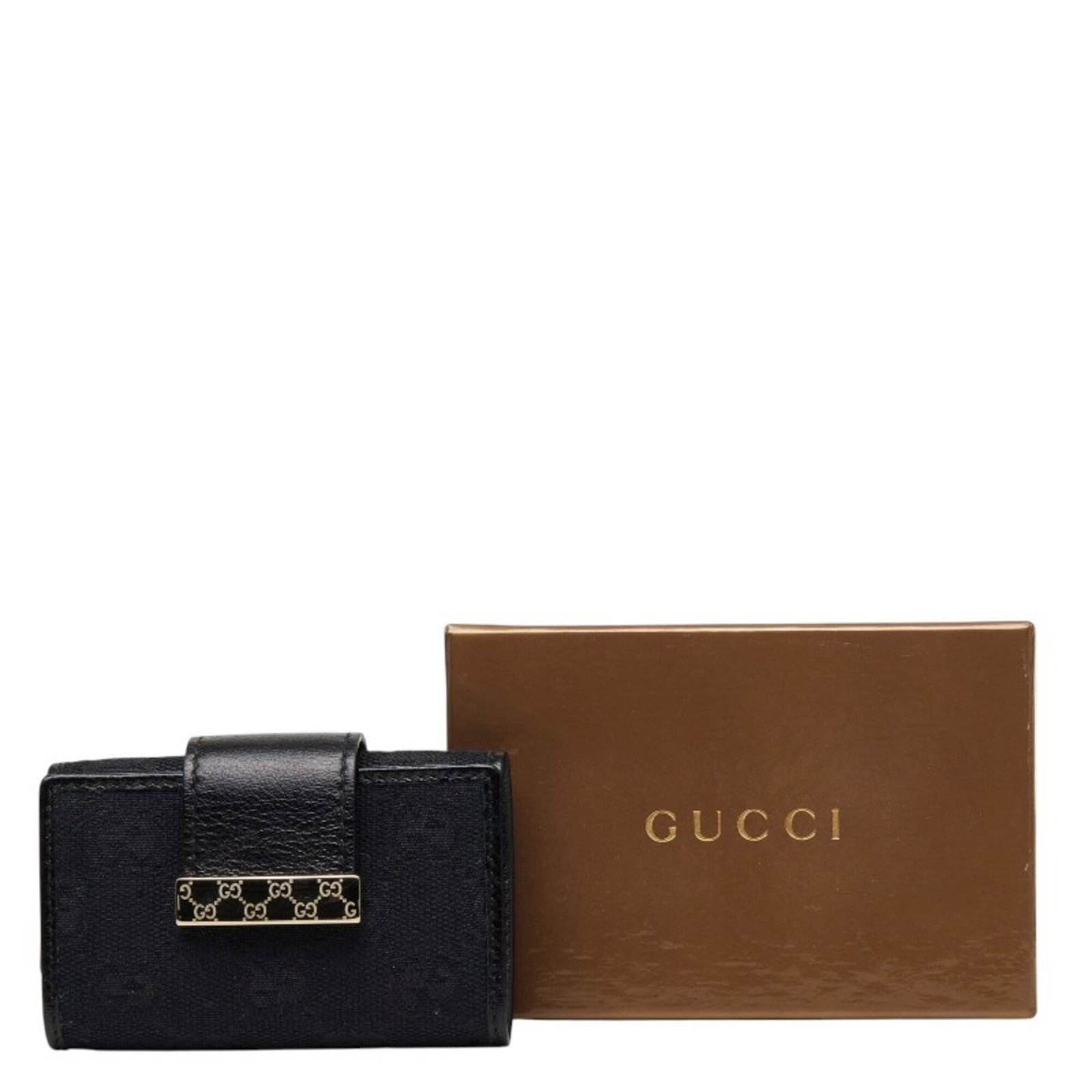 Gucci Keycase Canvas Leather - 9