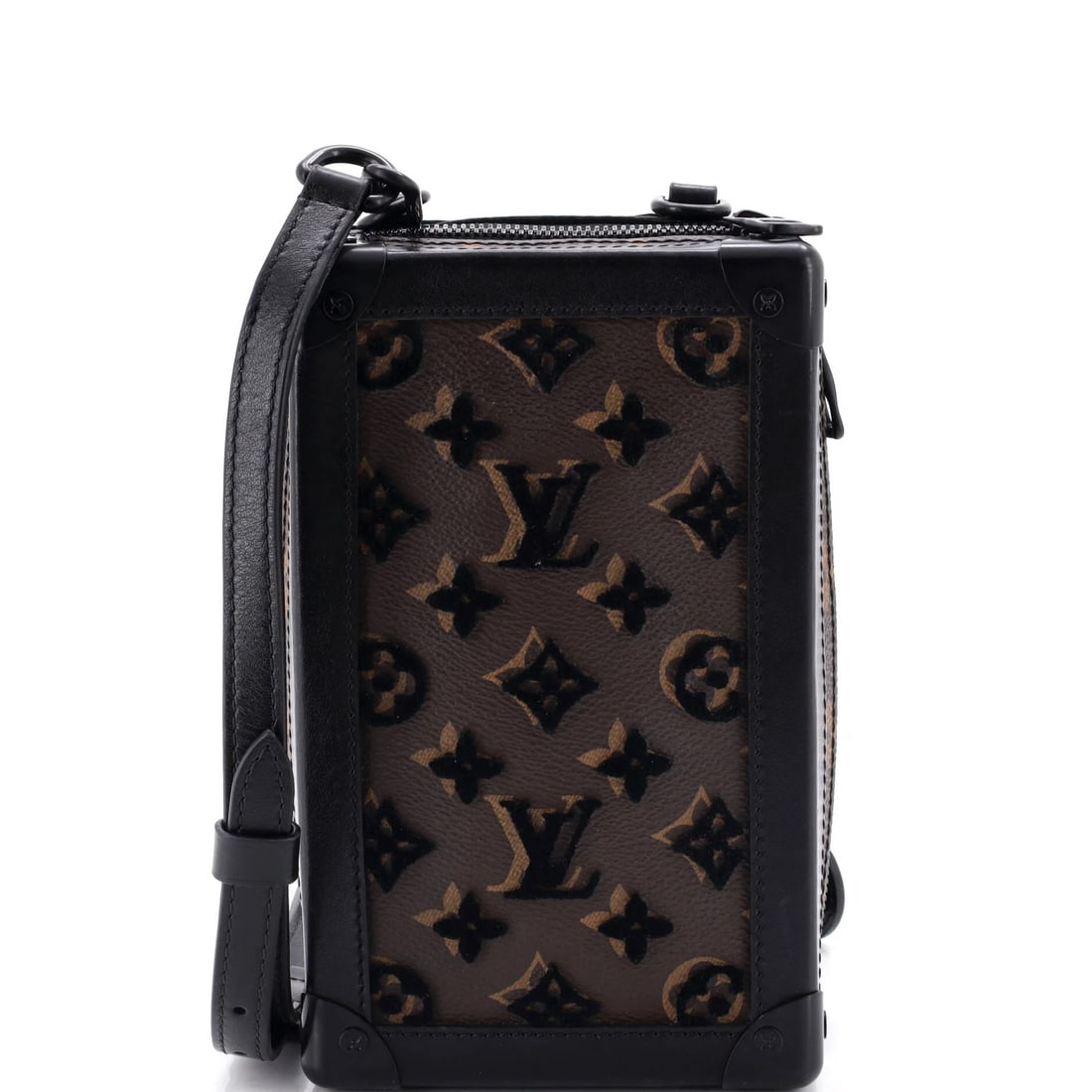 Louis Vuitton Vertical Soft Trunk Bag Monogram Tuffetage (1 of 7)