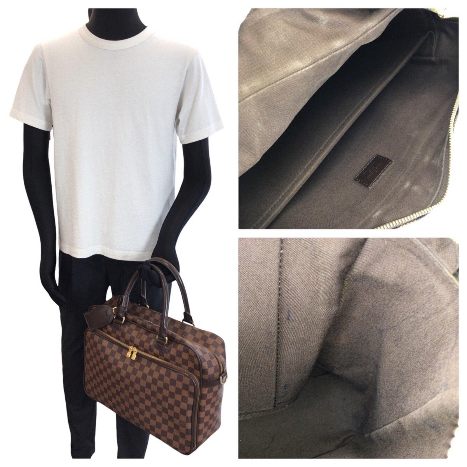 Leather Pvc Louis Vuitton Briefcase - 7