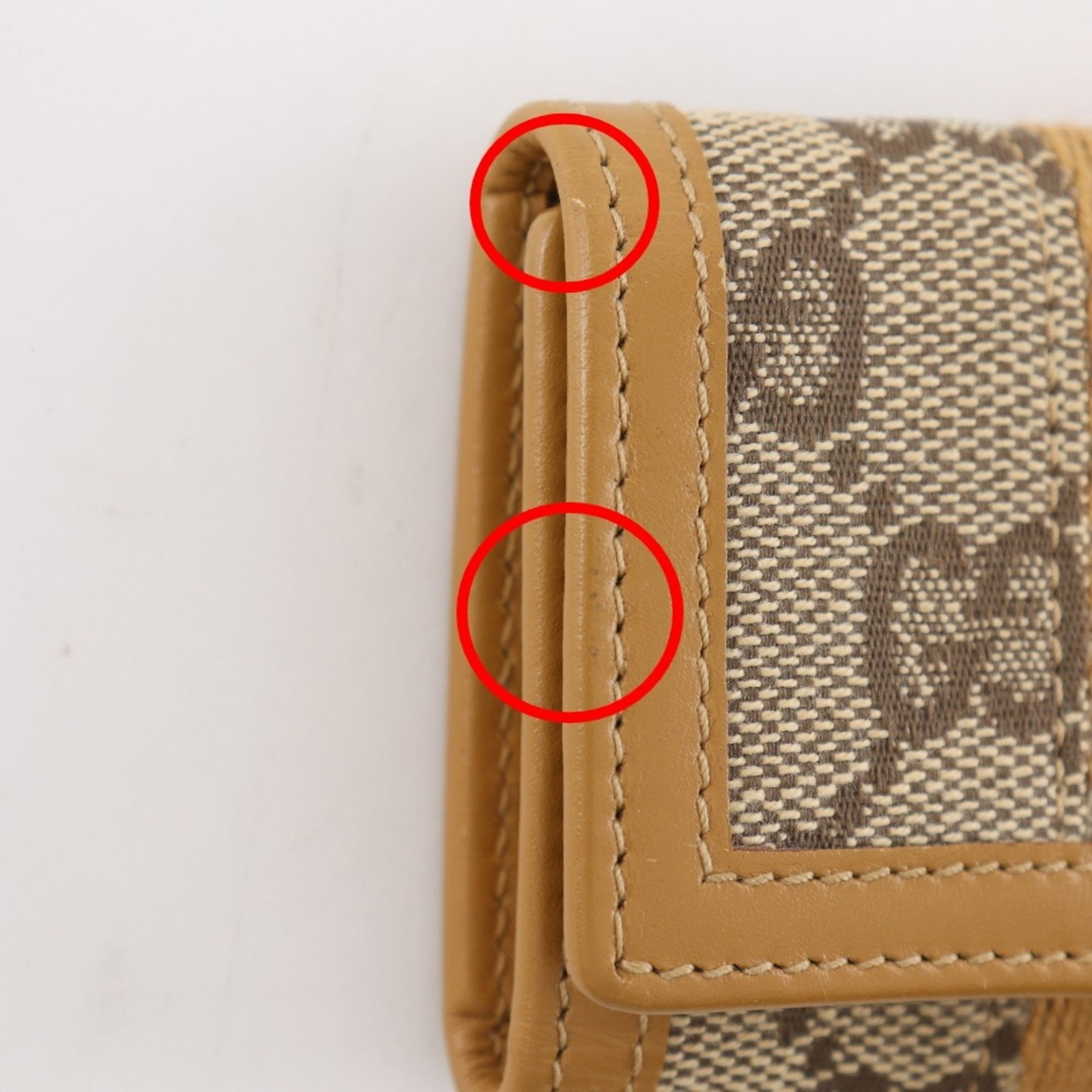 Keycase Canvas Gucci - 12