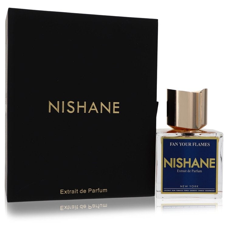 Fan Your Flames by Nishane Extrait De Parfum Spray (Unisex) 3.4 oz: Fan Your Flames by Nishane Extrait De Parfum Spray (Unisex) 3.4 oz Fan Your Flames by Nishane Extrait De Parfum Spray combines sweet and earthy notes to create a unique fragrance perfect for cool