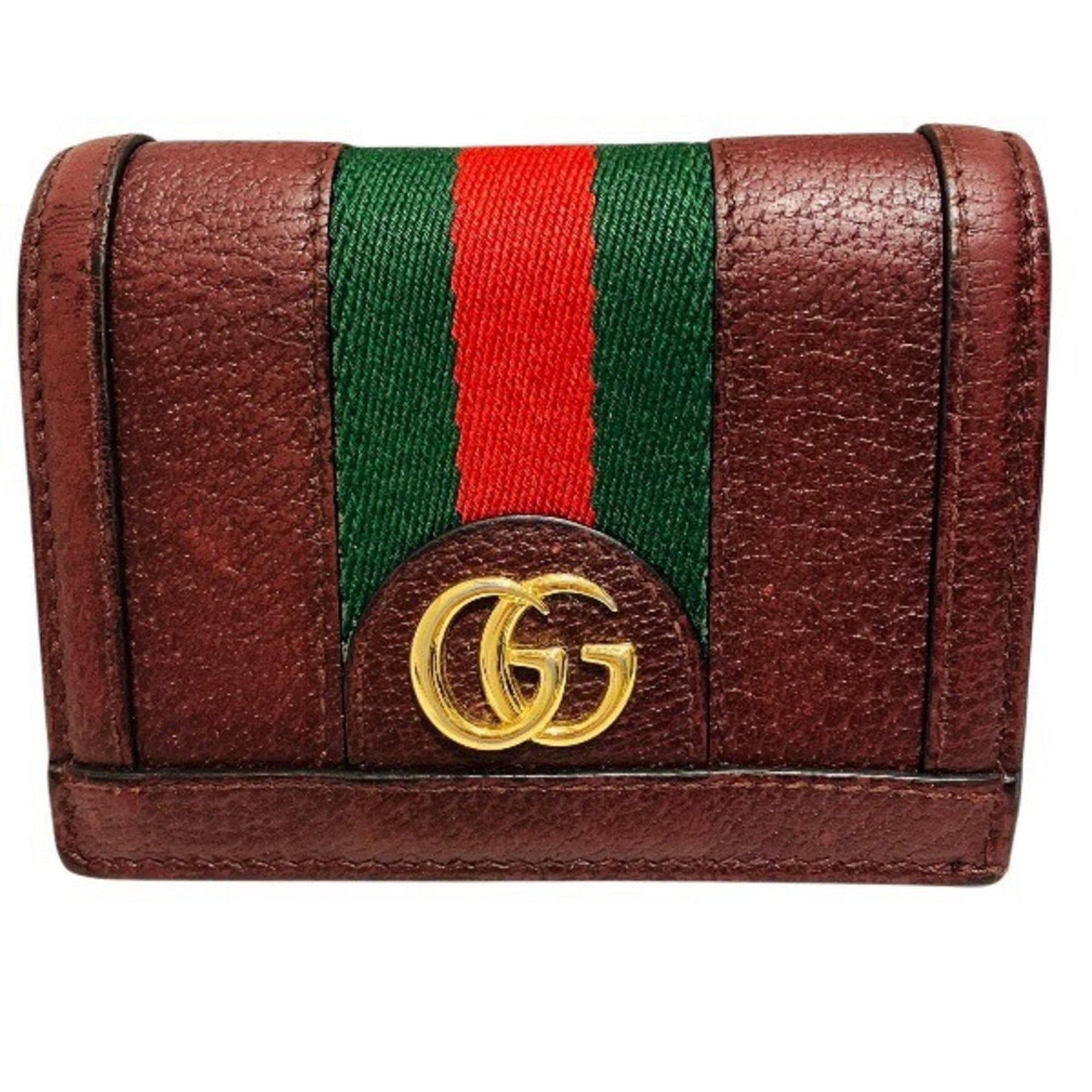 Supreme leather bi fold wallet gg gucci: Supreme leather bi fold wallet gg gucci Bordeaux-colored GG Supreme leather bi-fold wallet with sleek design and premium materials. Measuring 8cm x 11cm x 3cm, it offers a stylish and compact storage 
