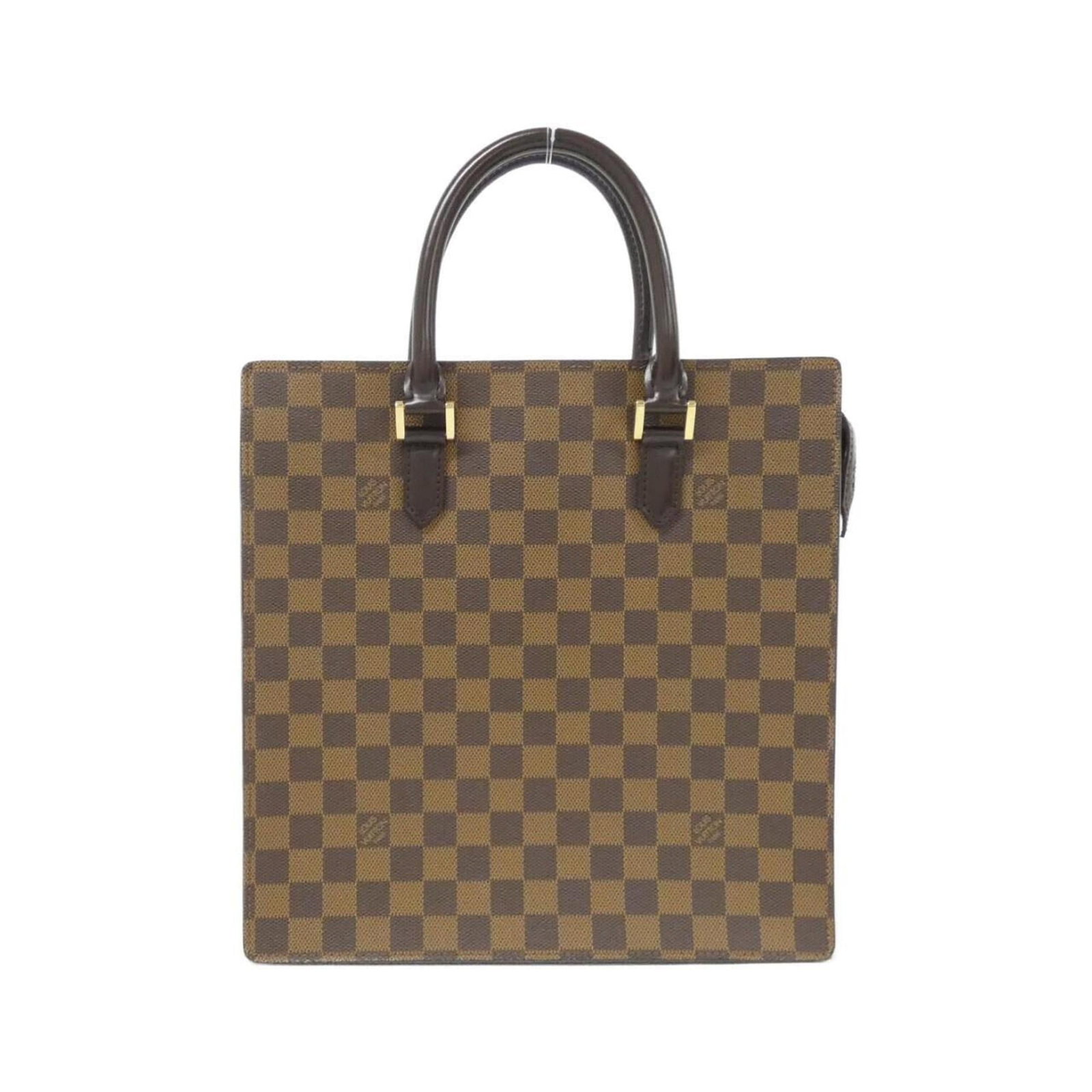 Canvas Coated Louis Vuitton Handbag: Canvas Coated Louis Vuitton Handbag Brown Louis Vuitton MPN N51145 Coated Canvas Handbag. This women's handbag features coated canvas material and measures 29cm x 29cm x 9cm. The bag is a classic