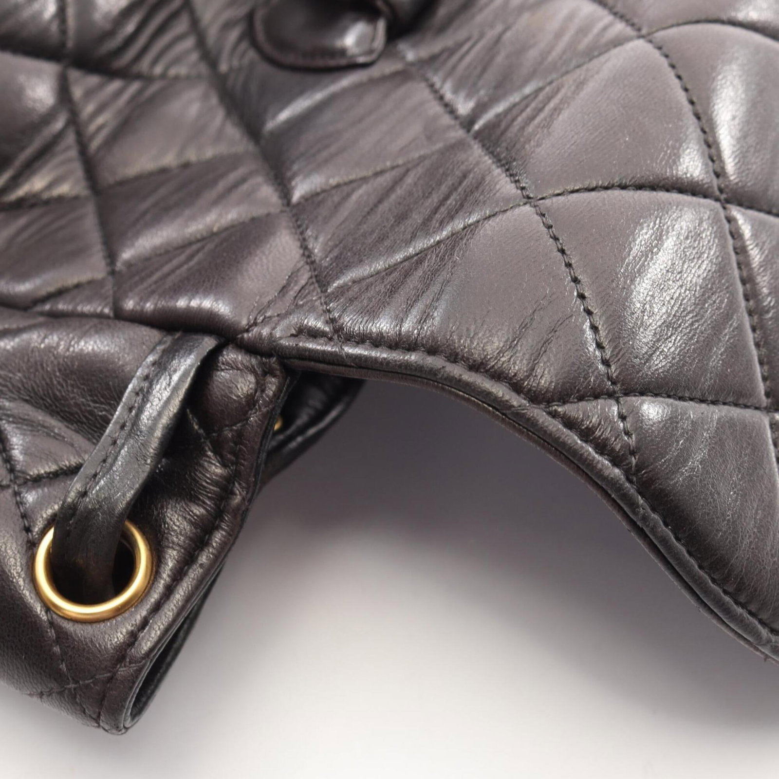 Chanel leather backpack - 10