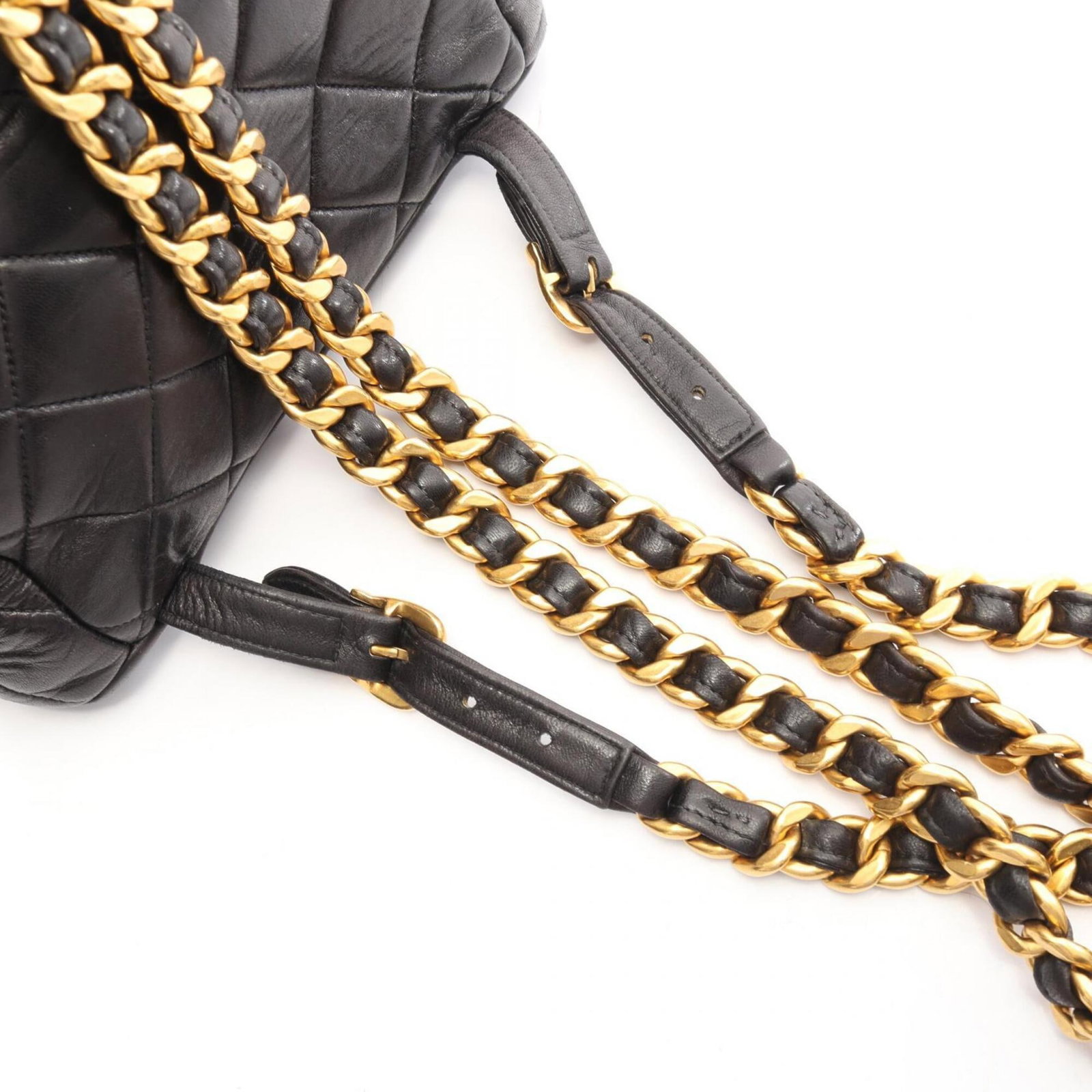 Chanel leather backpack - 14