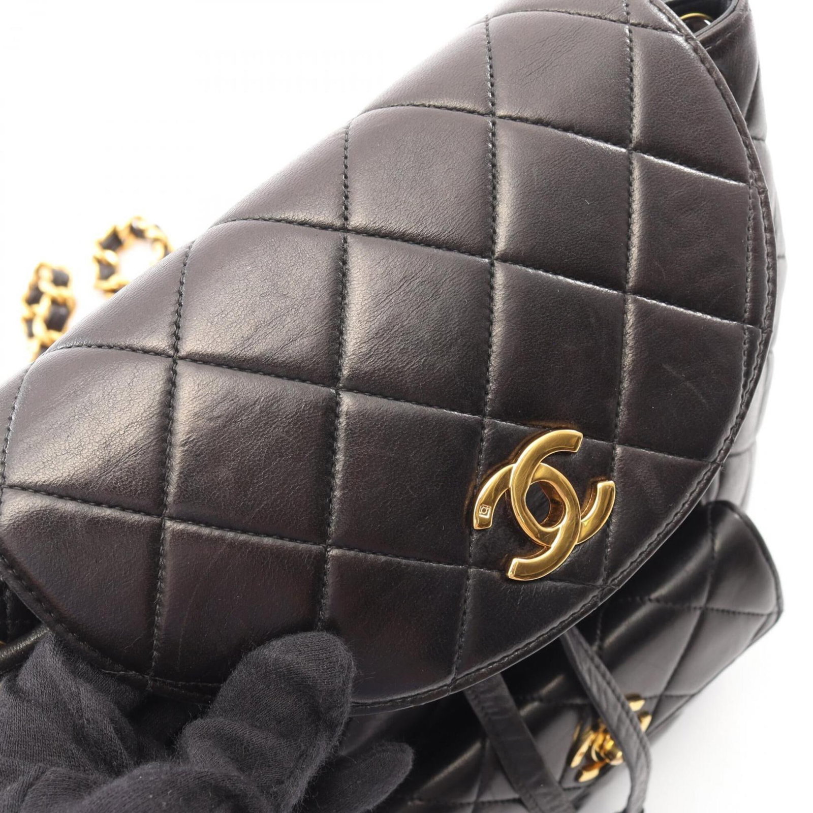 Chanel leather backpack - 7