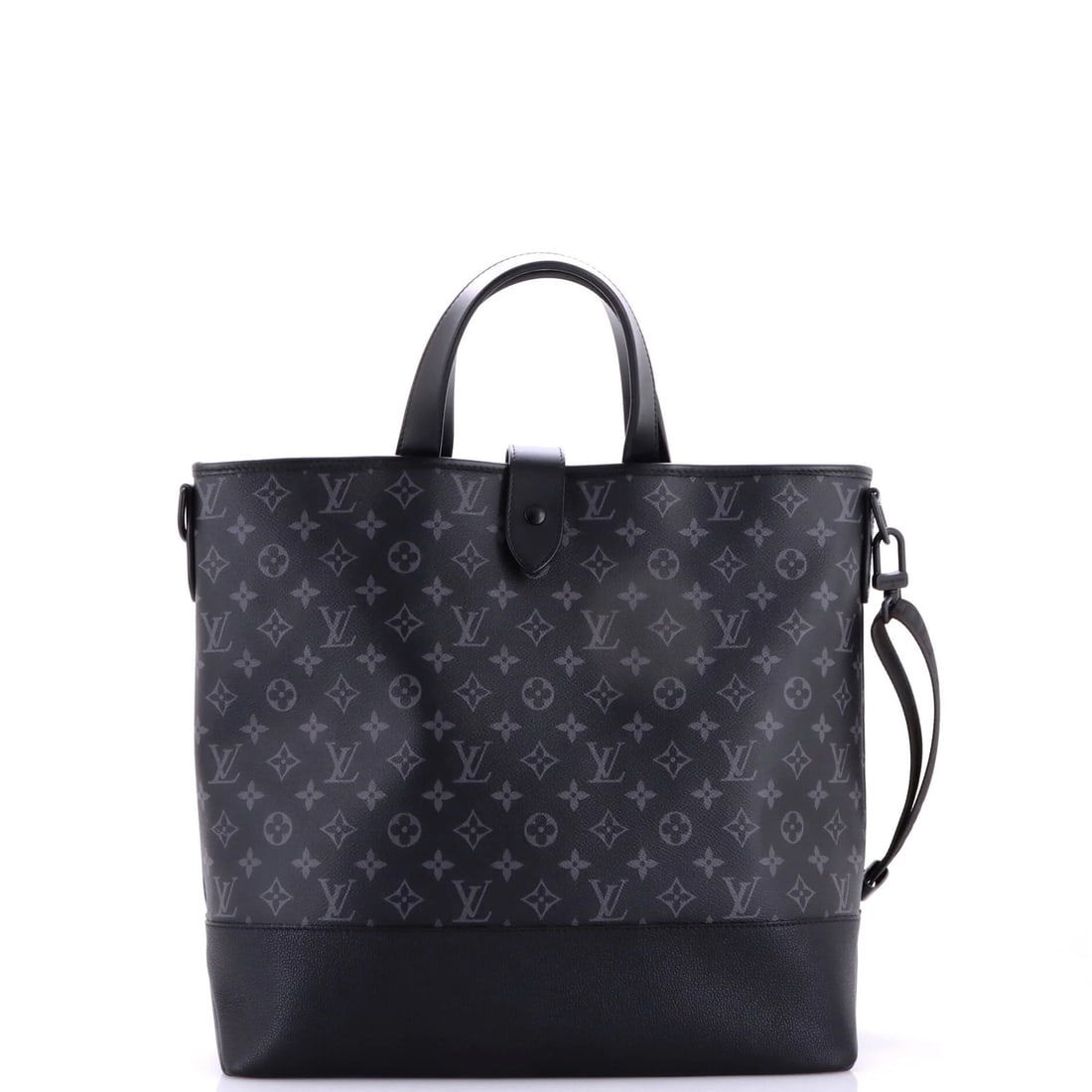 Canvas Monogram Tote Saumur Eclipse Louis Vuitton - 3