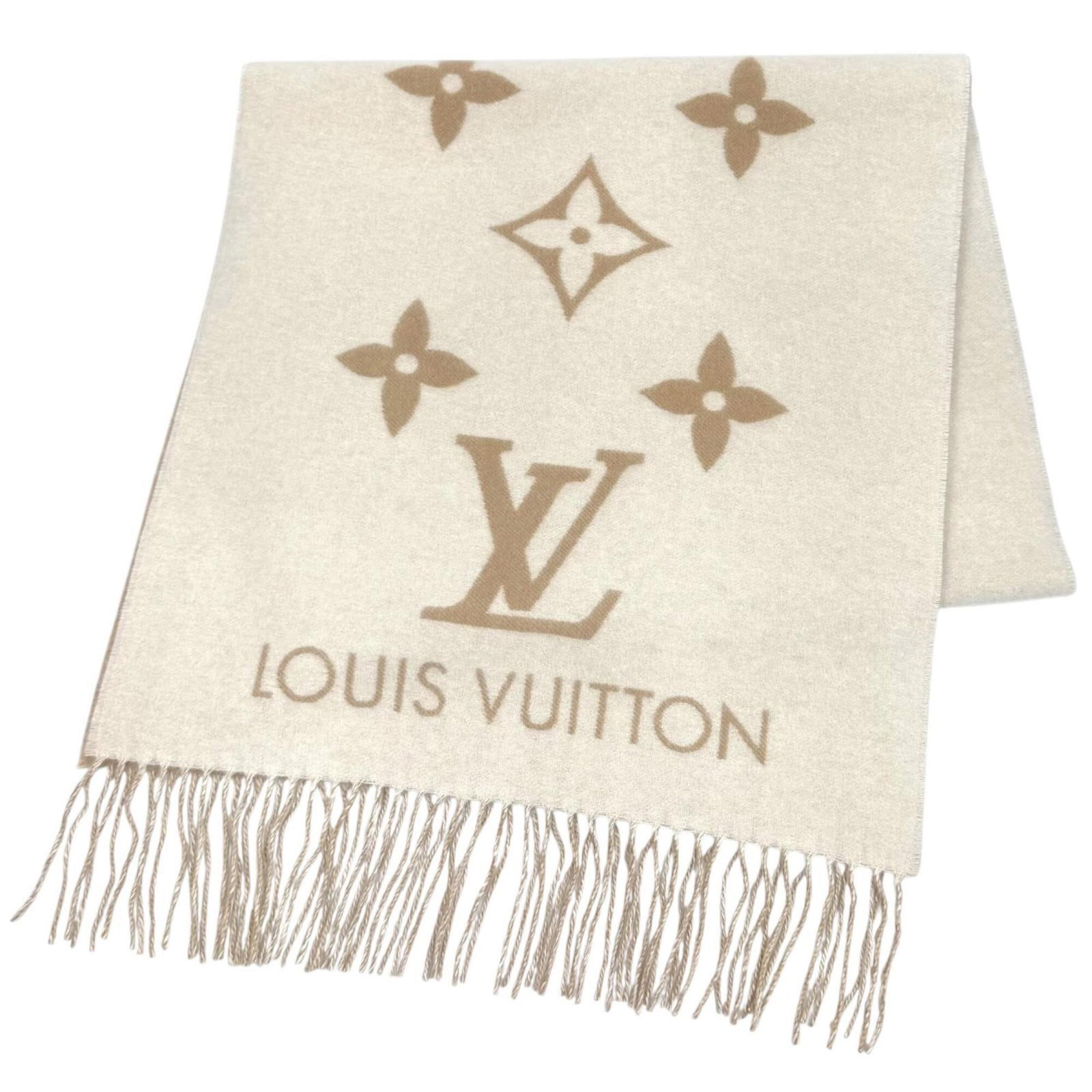 Louis Vuitton Stole Cashmere: Louis Vuitton Stole Cashmere Cashmere stole from Louis Vuitton, measuring 1.69m x 45.5cm in size, features the brand's signature style and high-quality materials. Made in Italy, this stole is crafted 